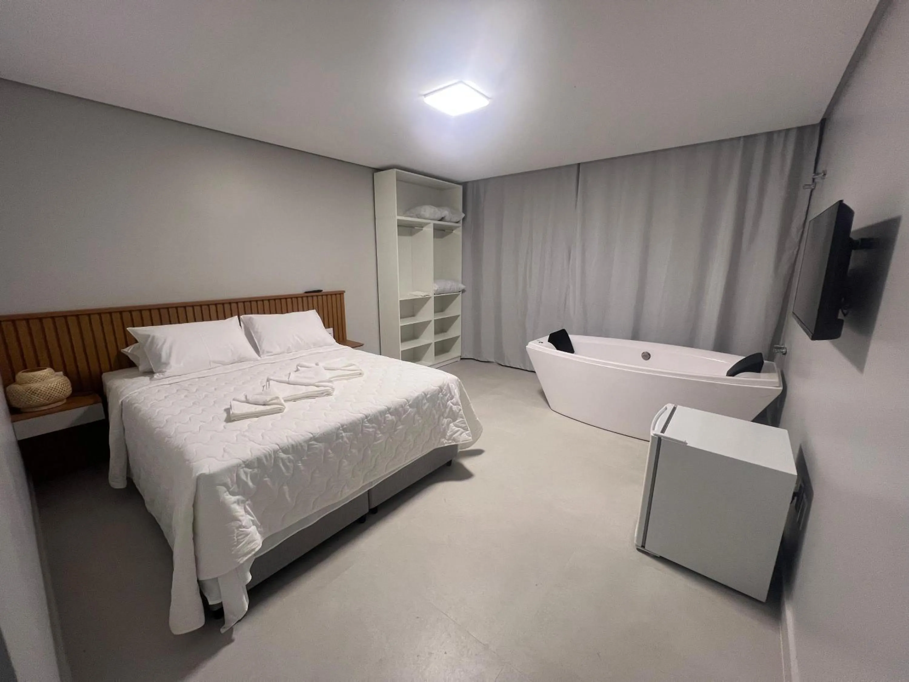 Bed in Pousada Águas de 4 Ilhas