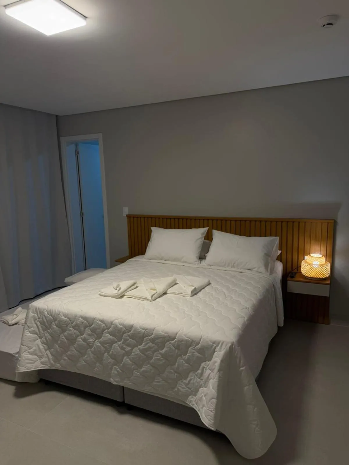 Bed in Pousada Águas de 4 Ilhas