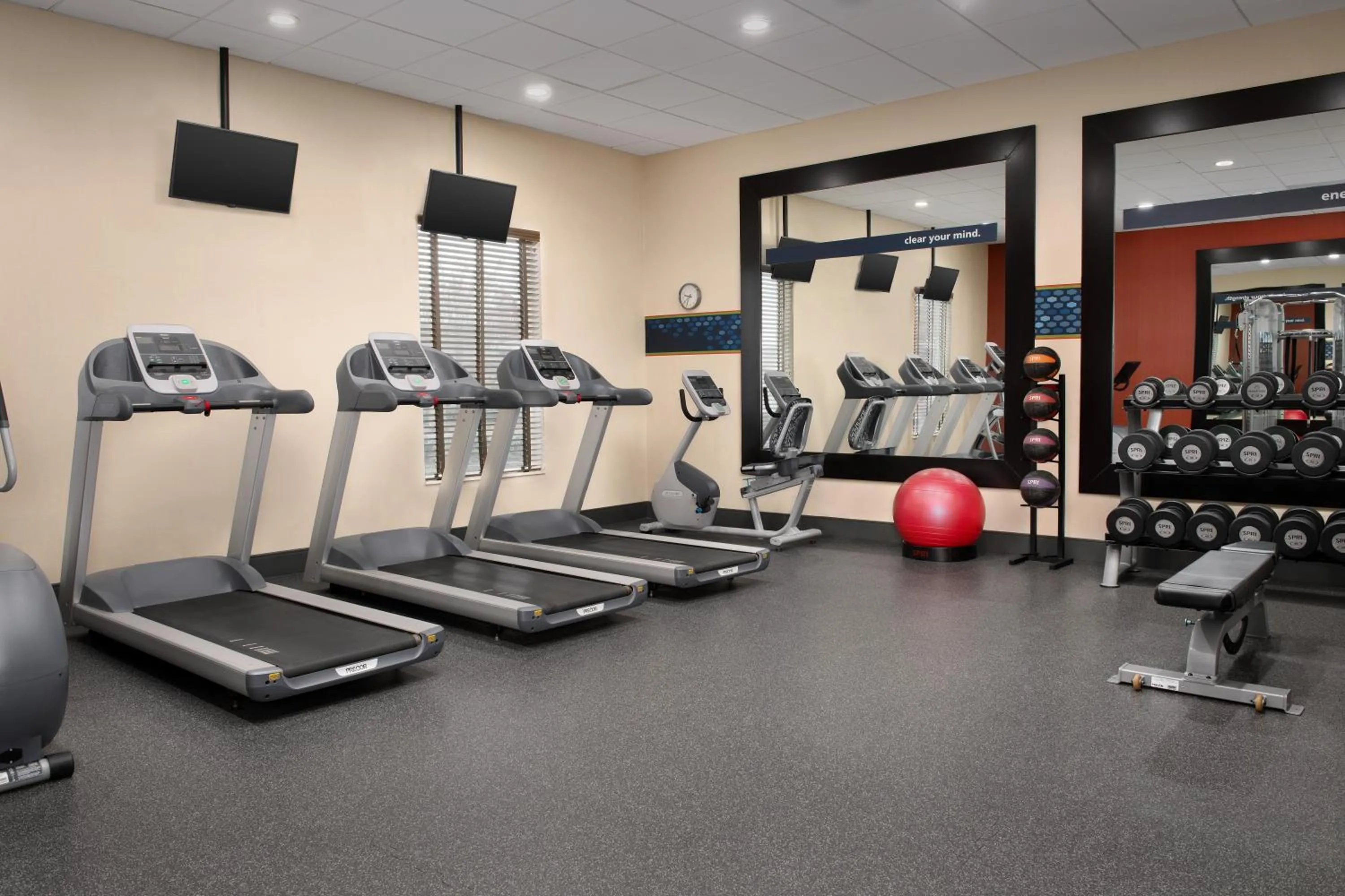 Fitness centre/facilities in Hampton Inn & Suites Orangeburg, SC