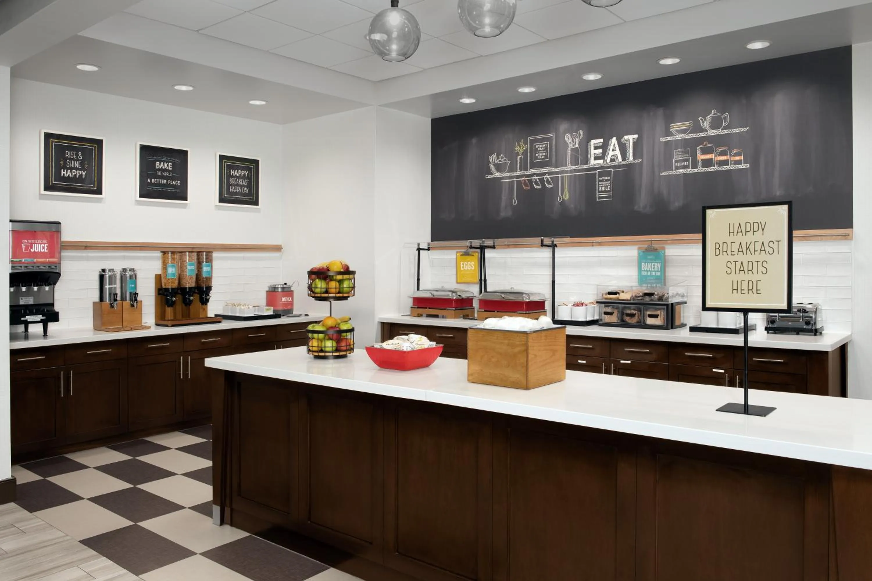 Buffet breakfast in Hampton Inn & Suites Orangeburg, SC