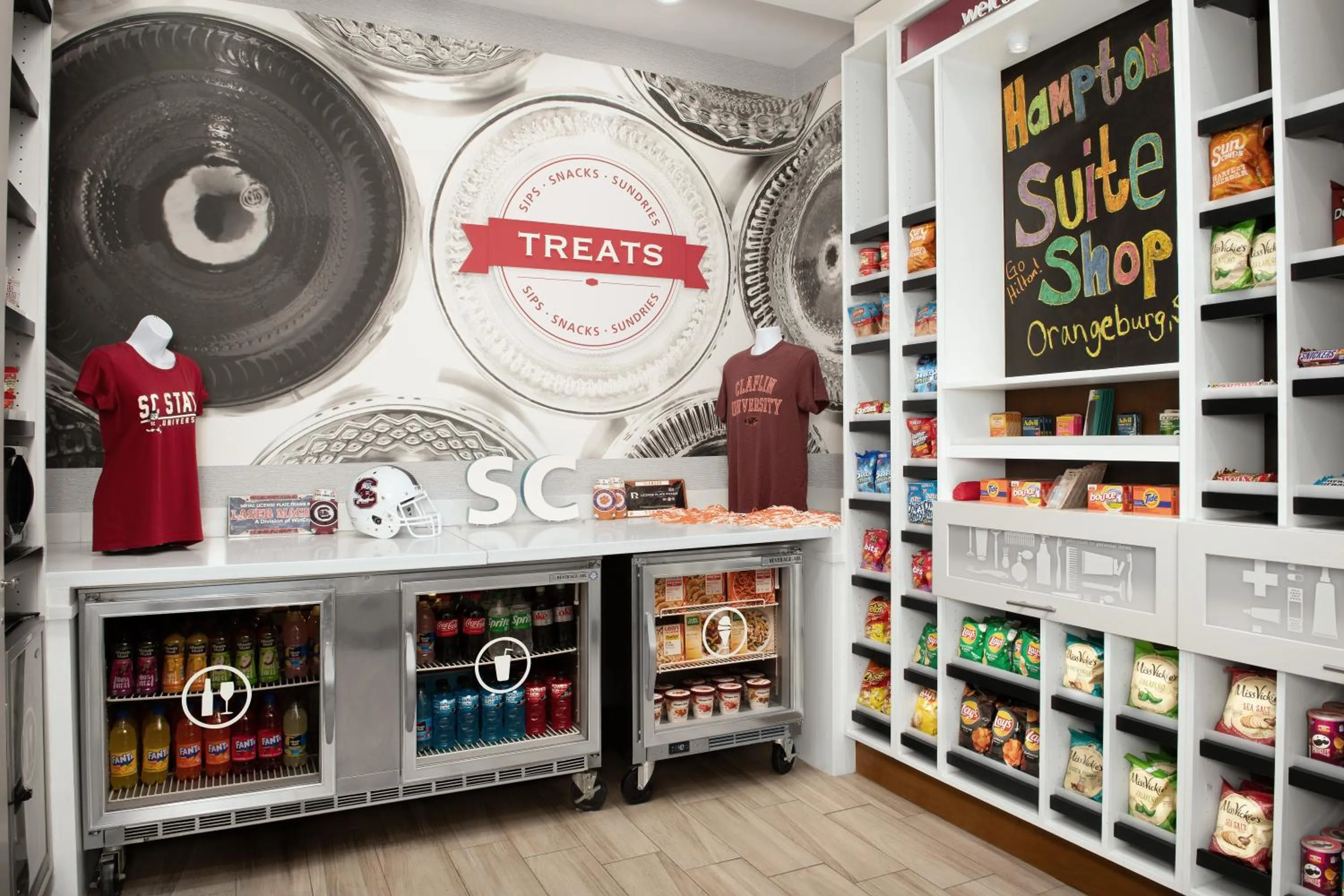 Food and drinks in Hampton Inn & Suites Orangeburg, SC