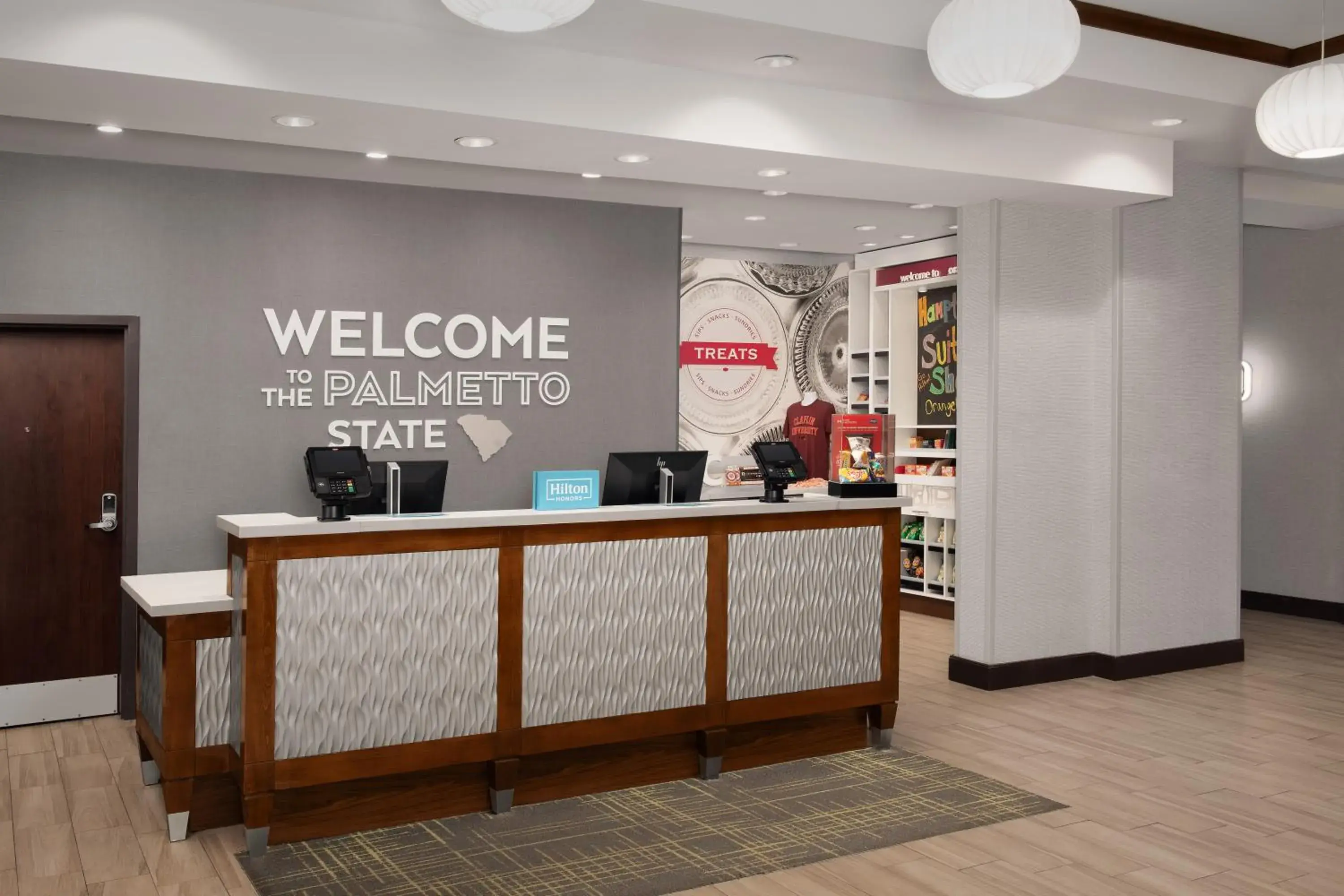 Lobby or reception in Hampton Inn & Suites Orangeburg, SC Lobby or reception in Hampton Inn & Suites Orangeburg, SC
