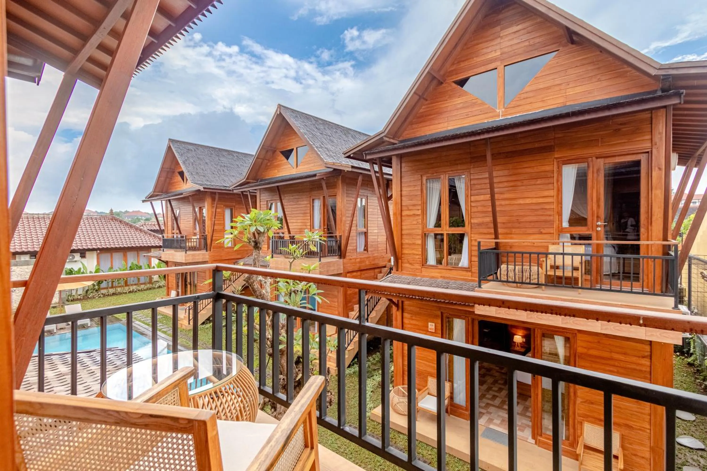 Balcony/Terrace in Anartha Resort Jimbaran By Kubu GWK