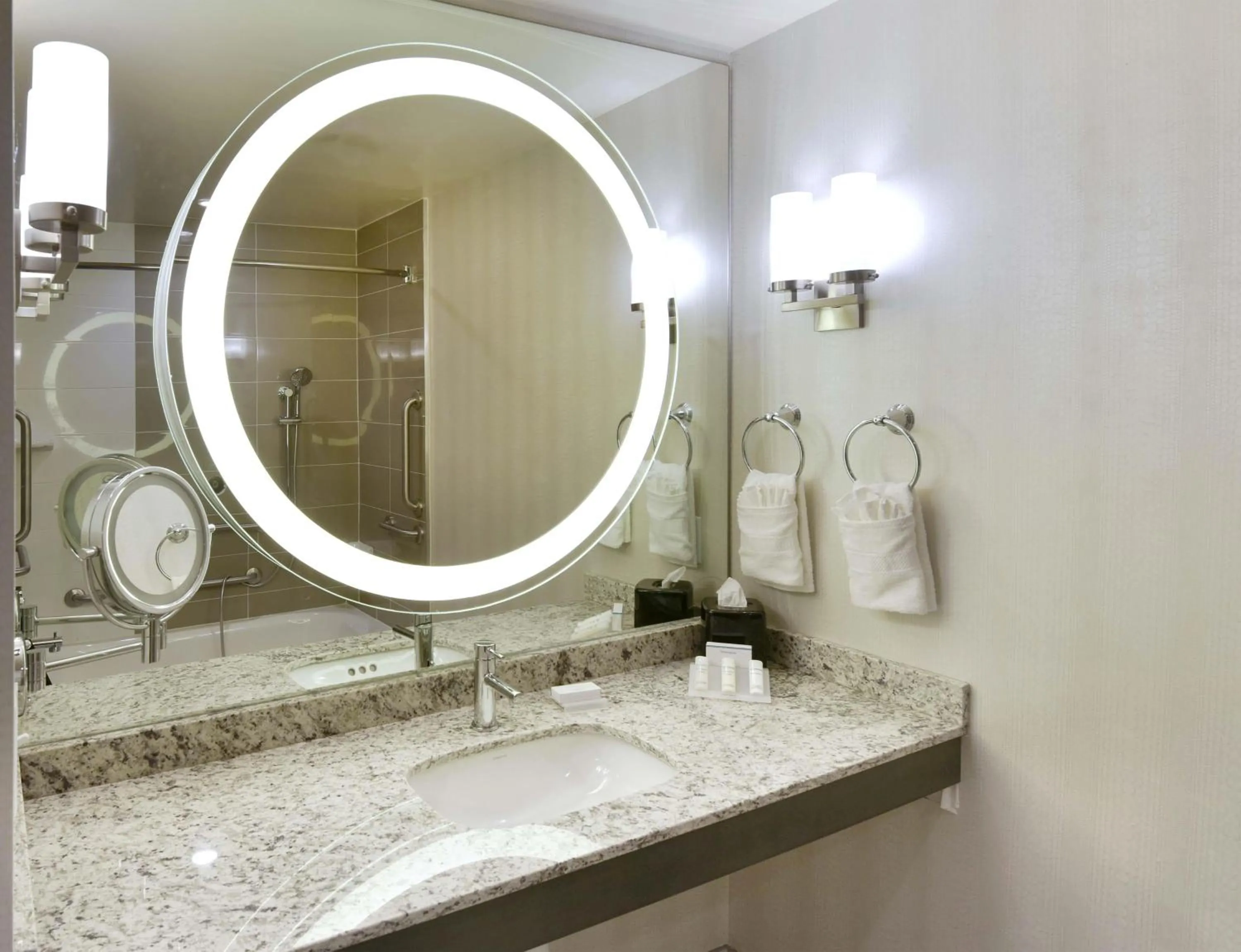Bathroom in Hilton Garden Inn Raleigh/Crabtree Valley