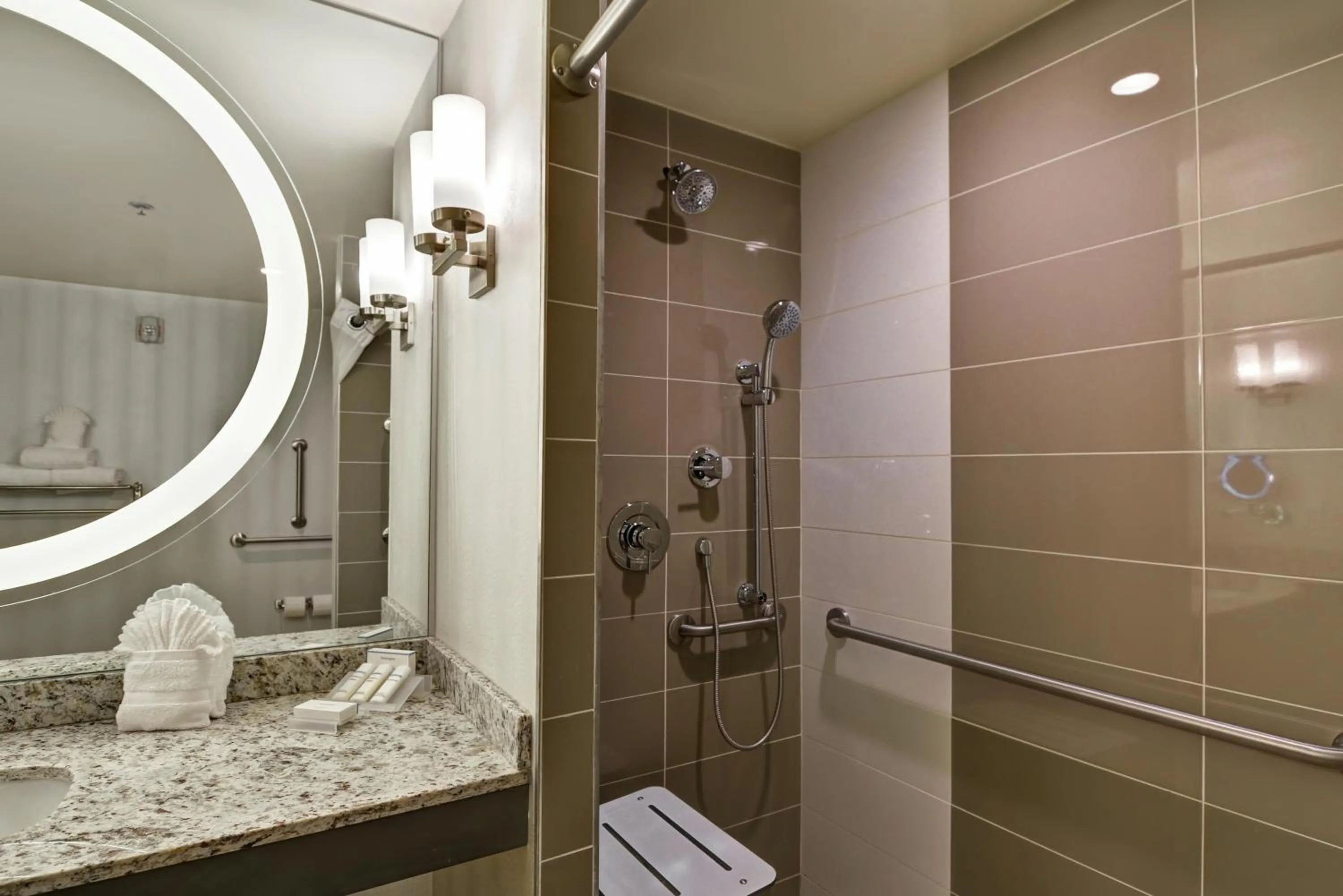 Bathroom in Hilton Garden Inn Raleigh/Crabtree Valley