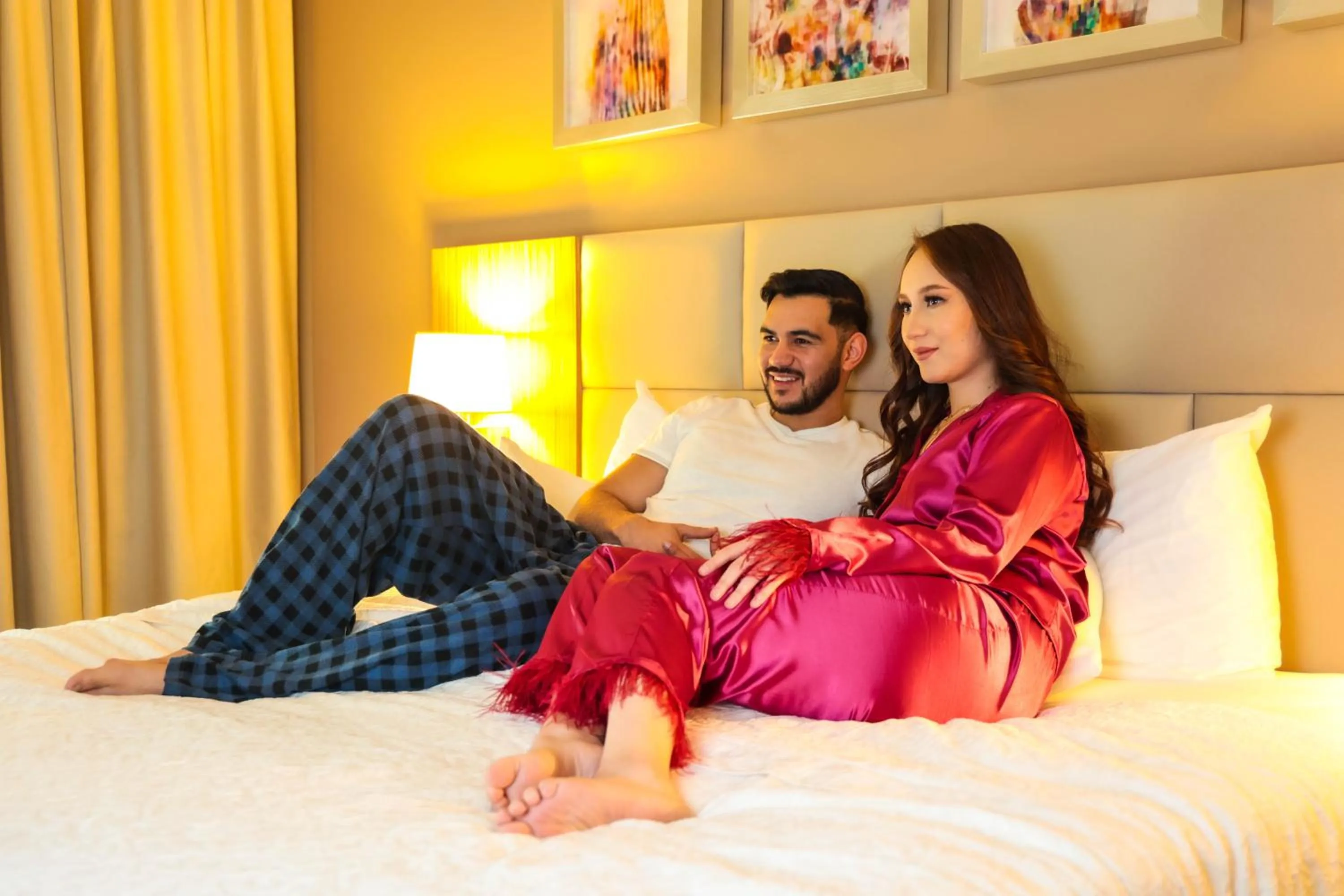 Bed in Hampton Inn Zacatecas