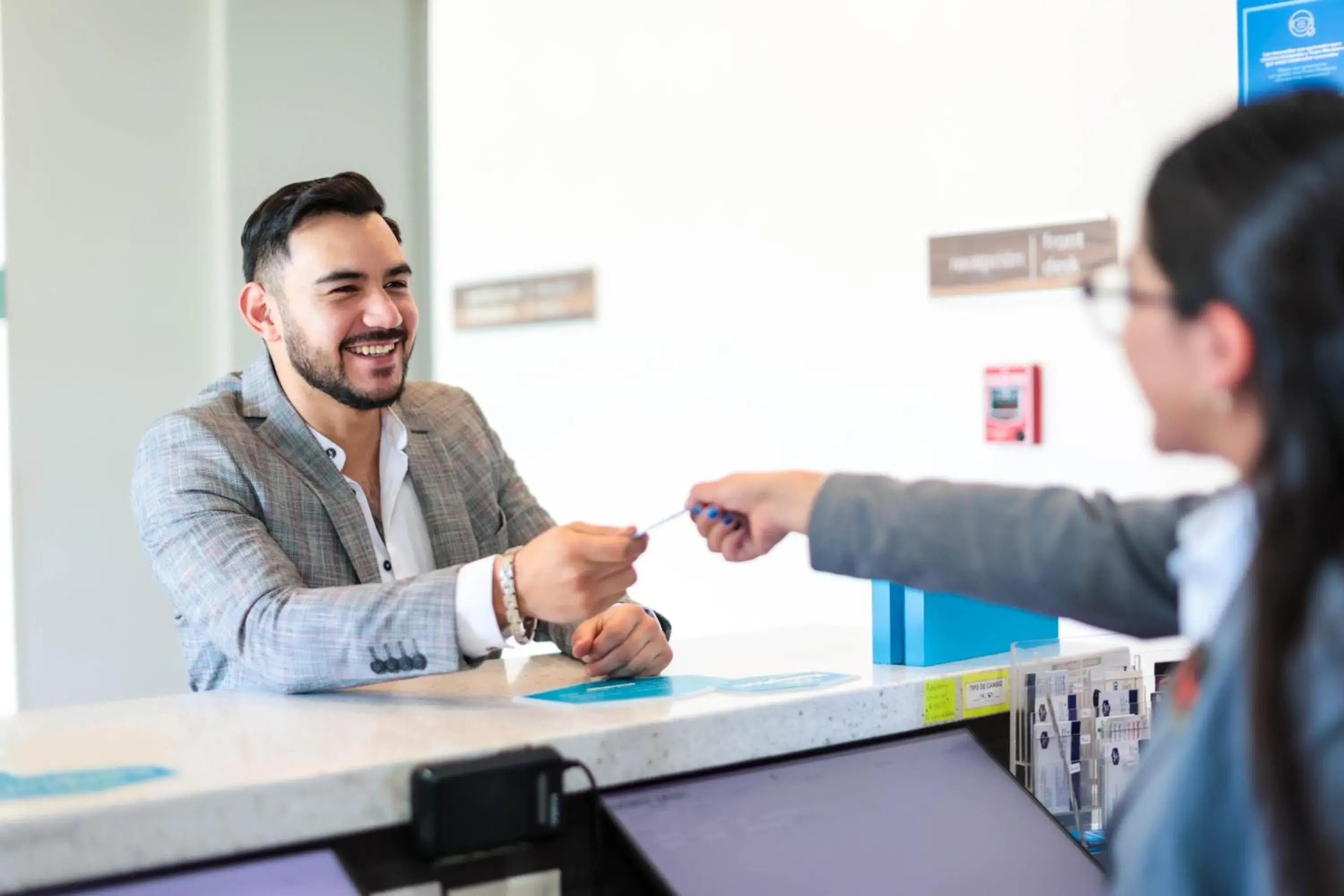 Lobby or reception in Hampton Inn Zacatecas Lobby or reception in Hampton Inn Zacatecas