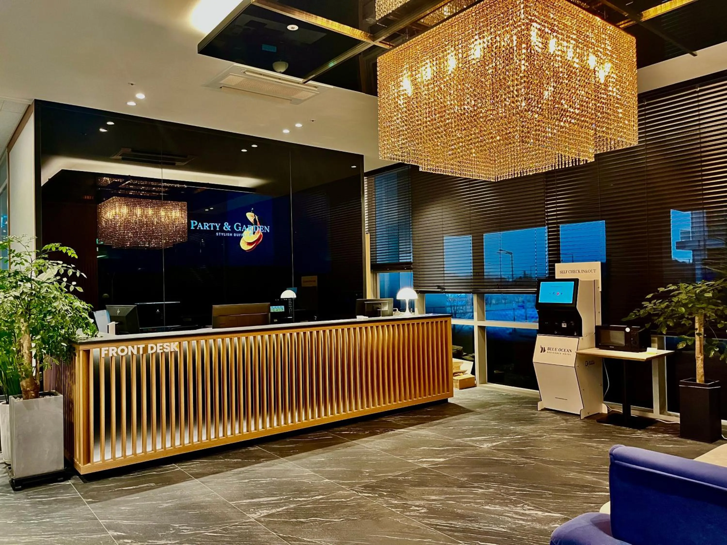 Lobby or reception in Blue Ocean Hotel 3