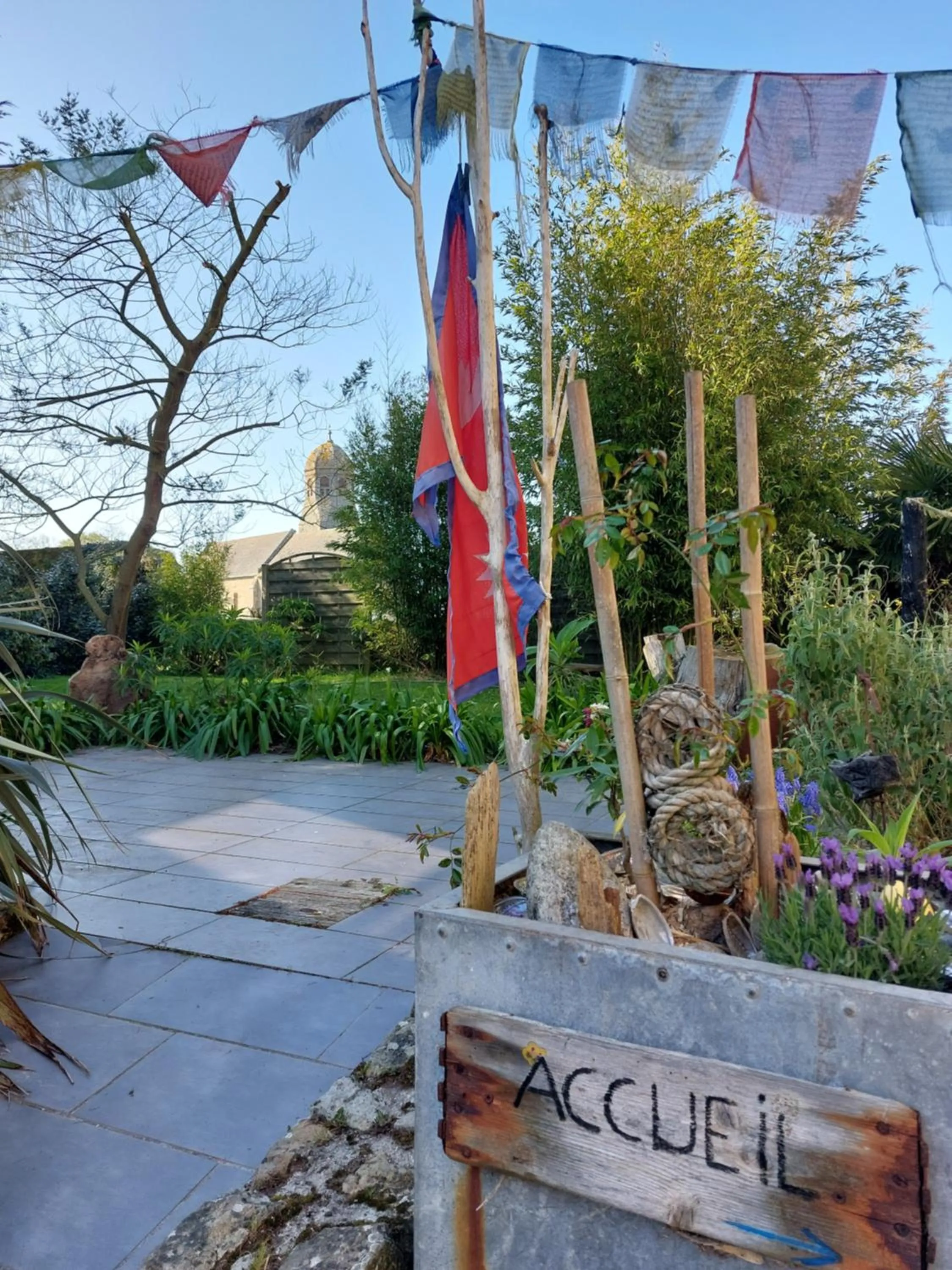 Patio in Retour aux Sources