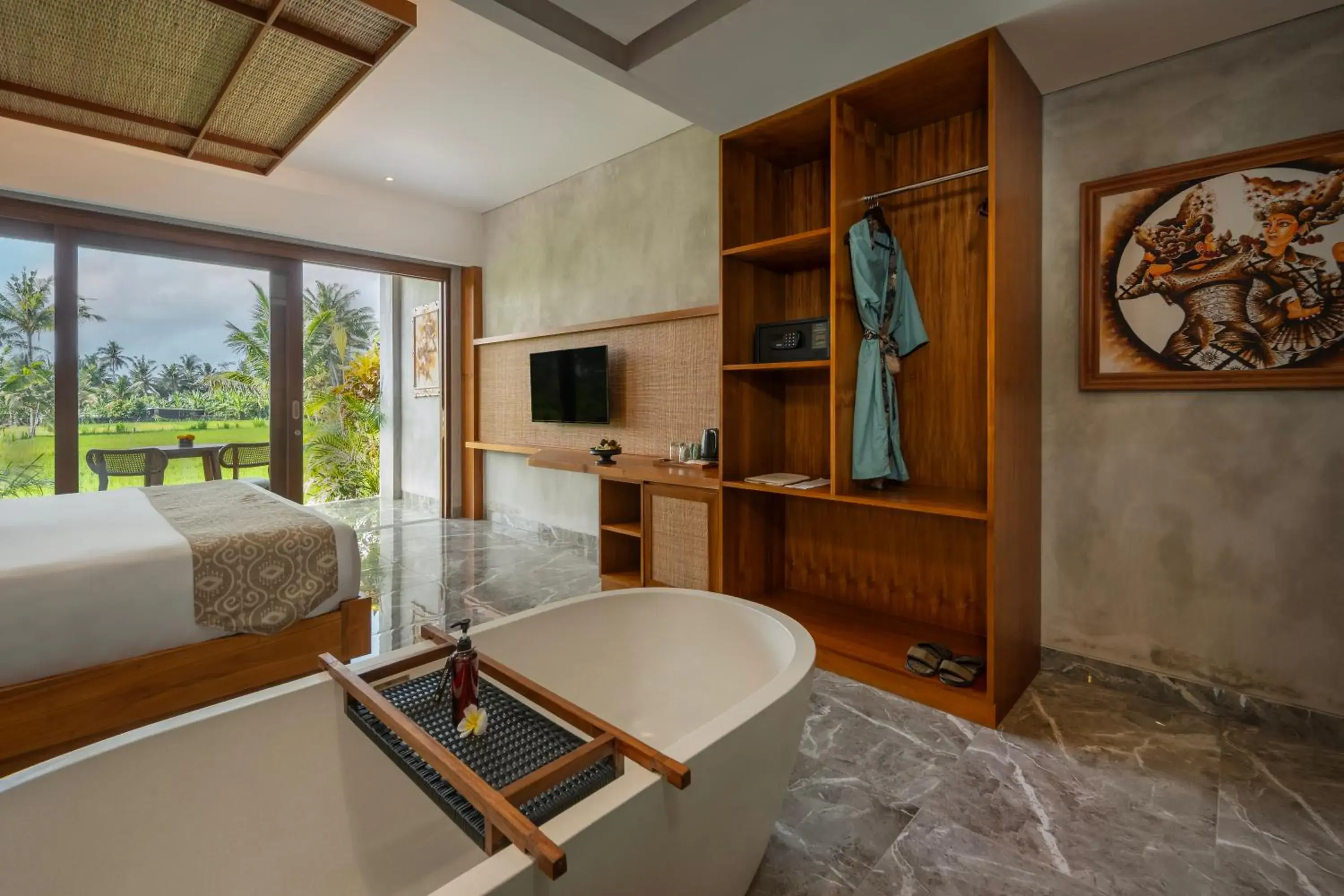 Photo of the whole room, Bed in Emana Akatara Photo of the whole room, Bed in Emana Akatara