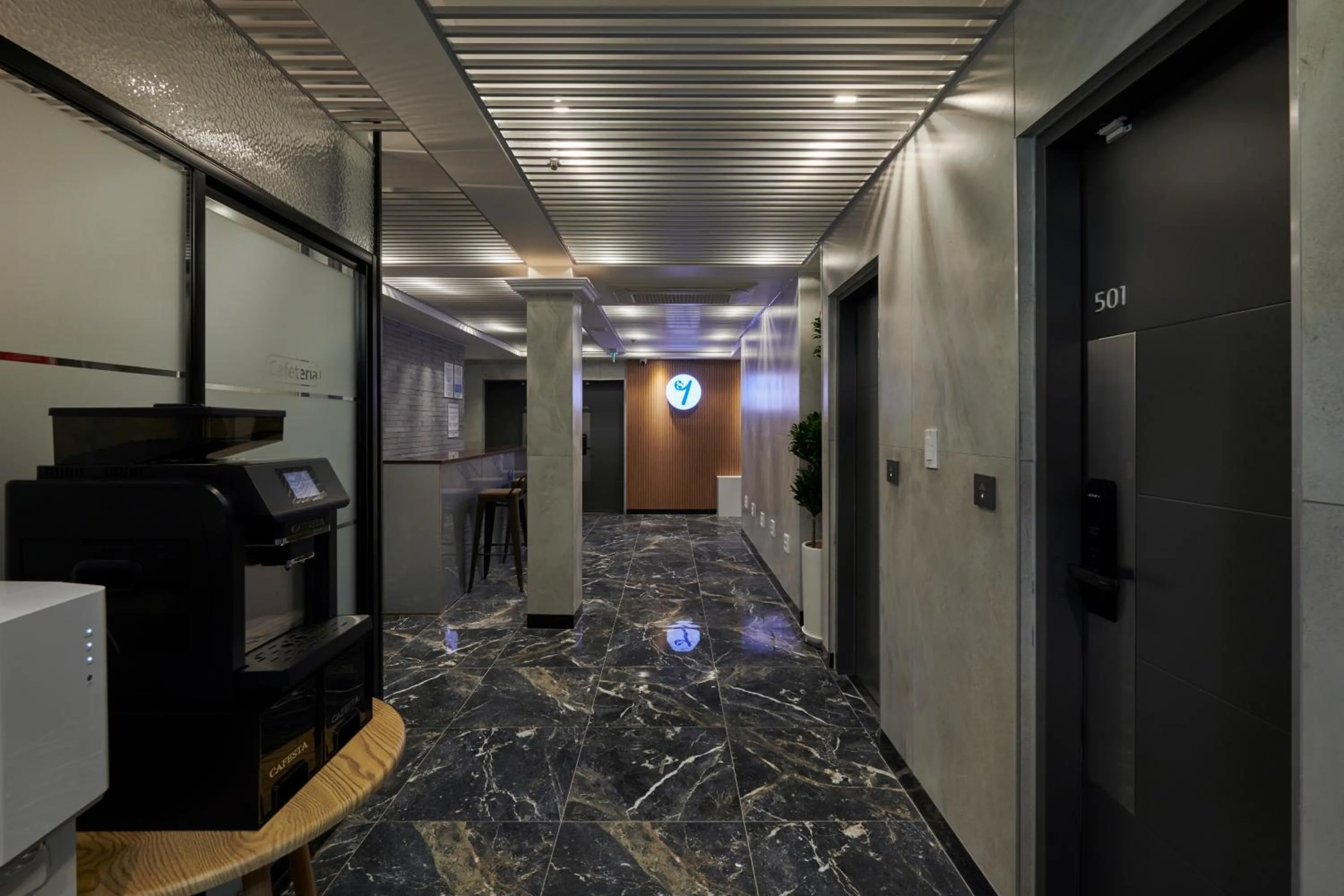 Lobby or reception in Eight Rest Hostel Jong-ro