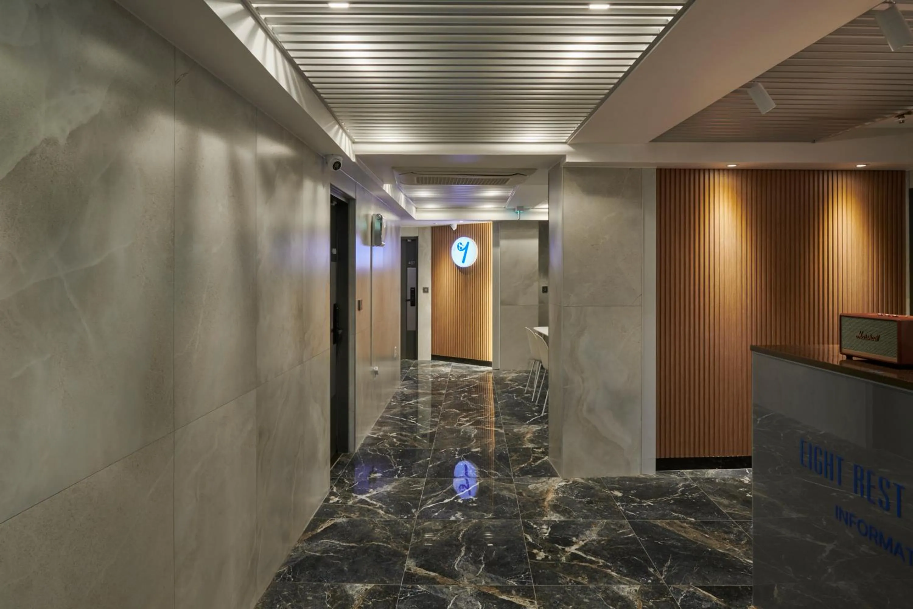 Lobby or reception in Eight Rest Hostel Jong-ro