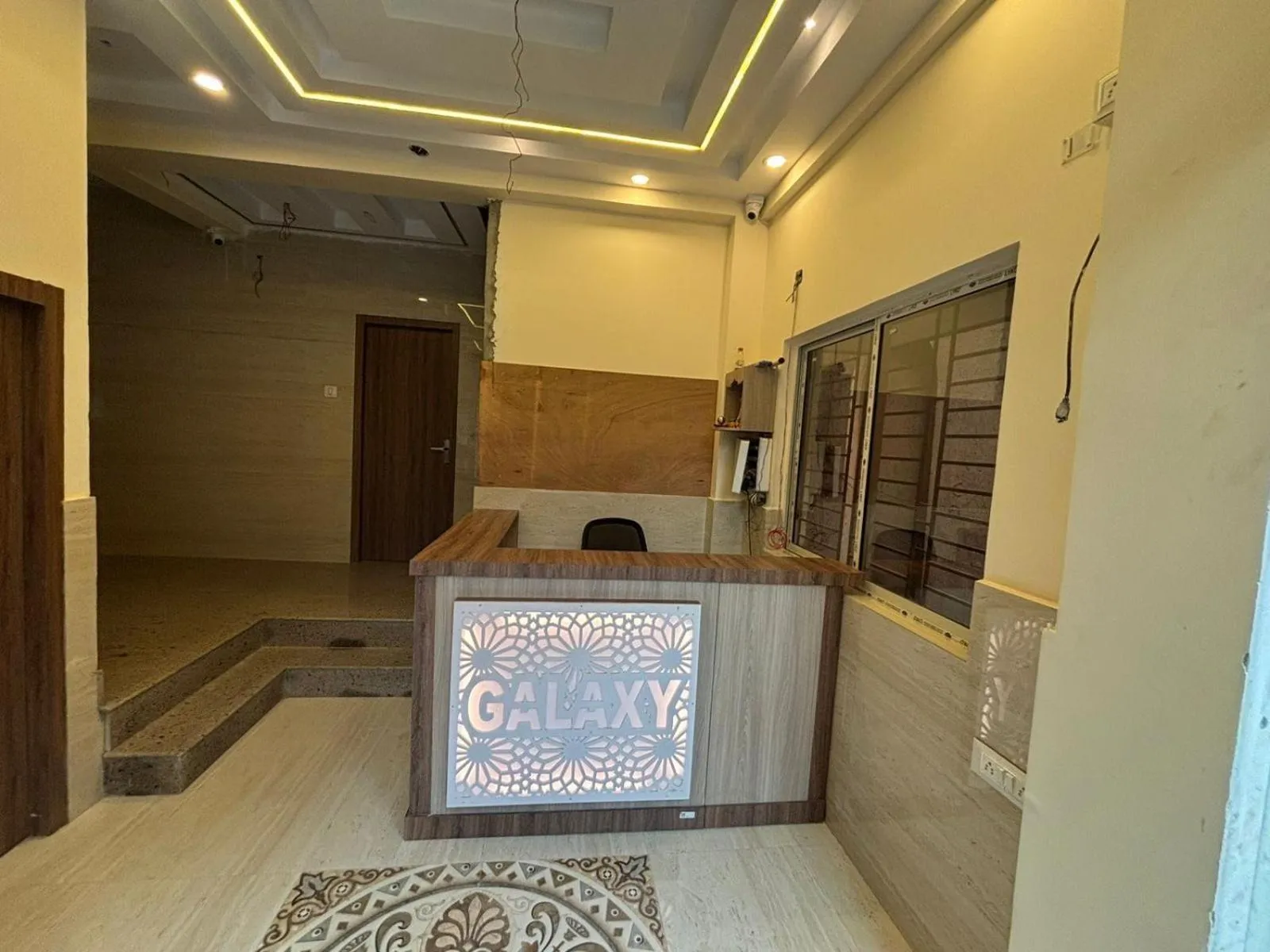 Lobby or reception in Hotel O Galaxy Guest House