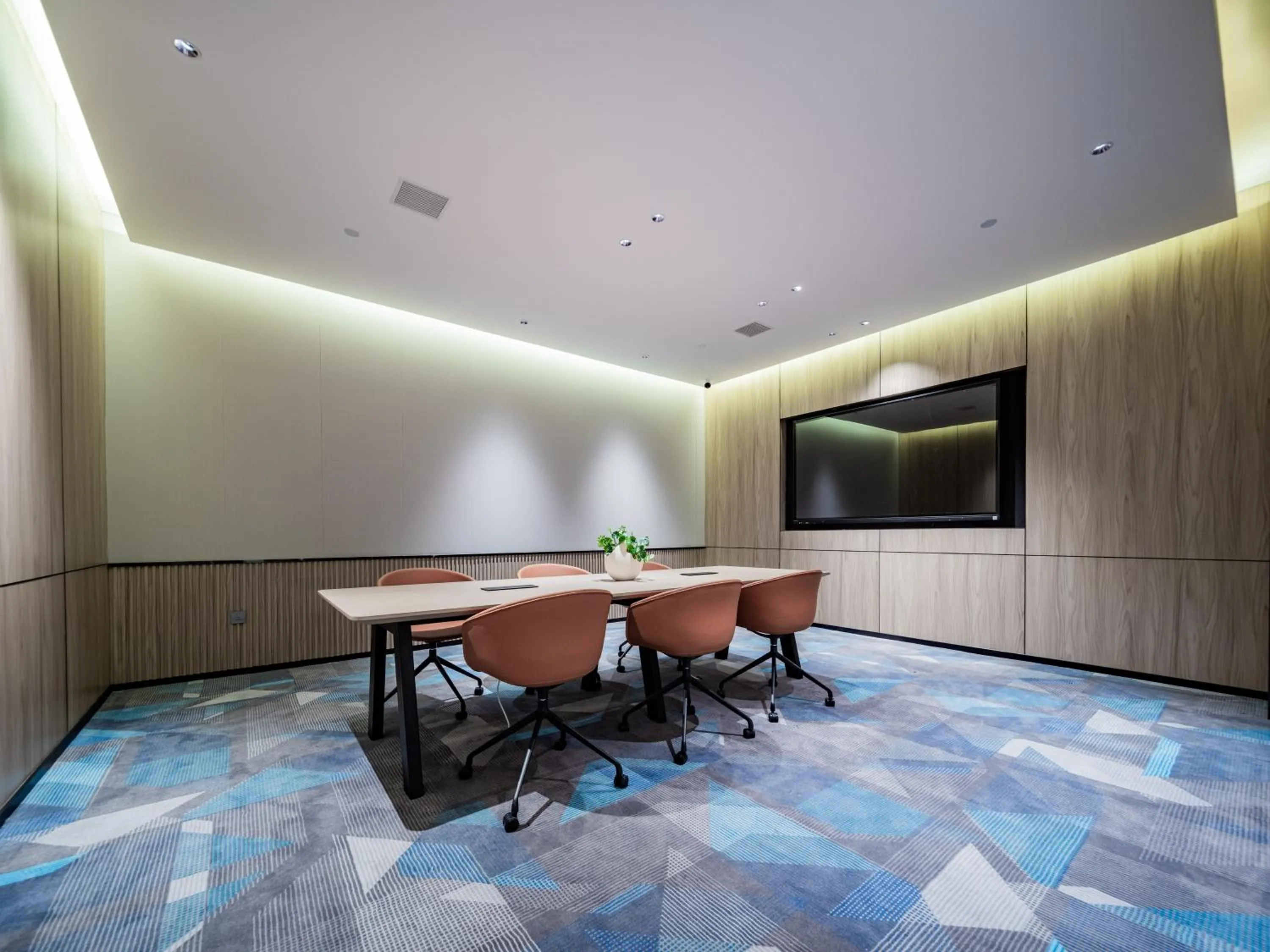 Lobby or reception in Echarm Hotel Xi'an Chanba International Exhibition Center