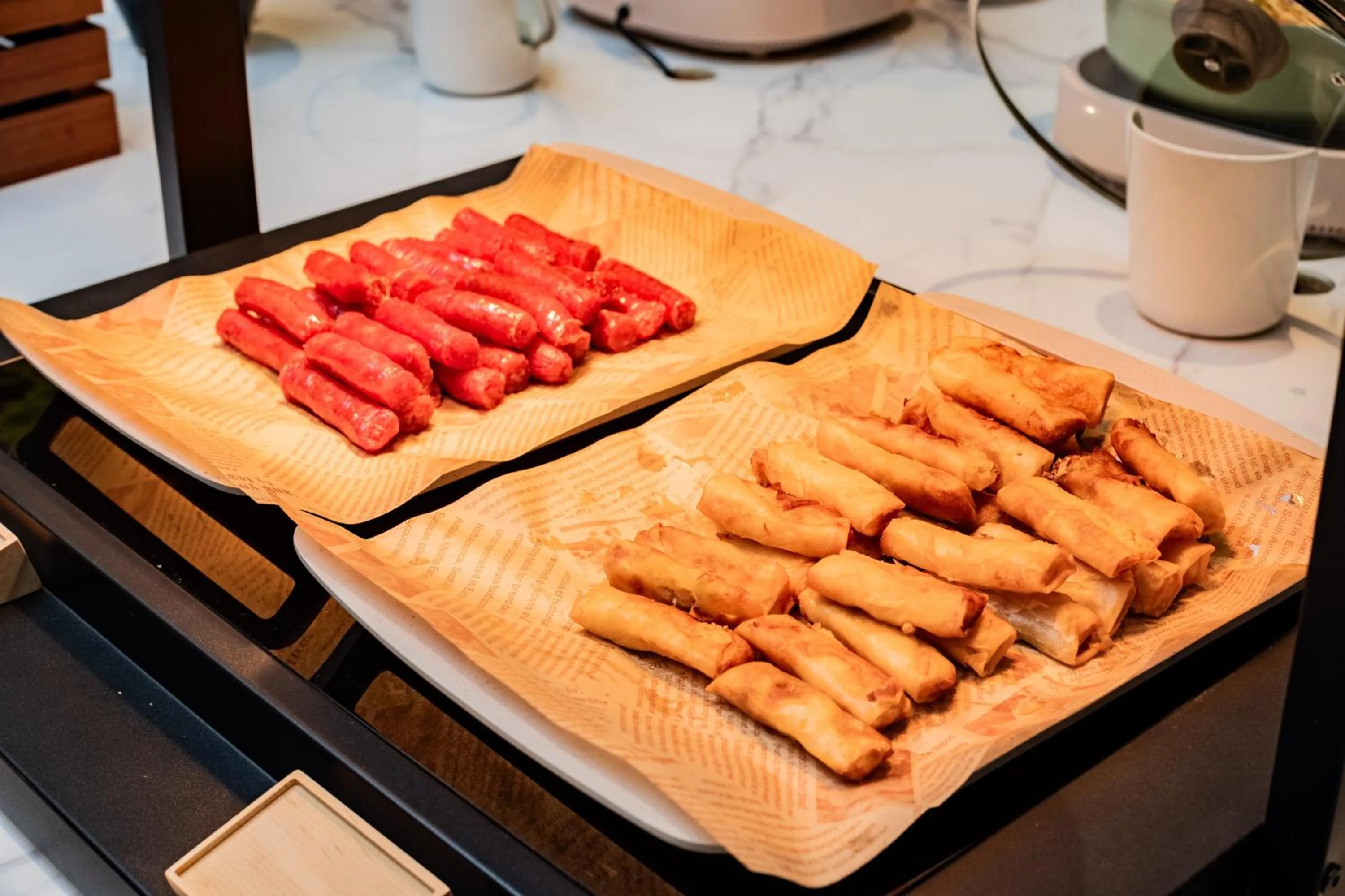 Restaurant/places to eat in Echarm Hotel Xi'an Chanba International Exhibition Center