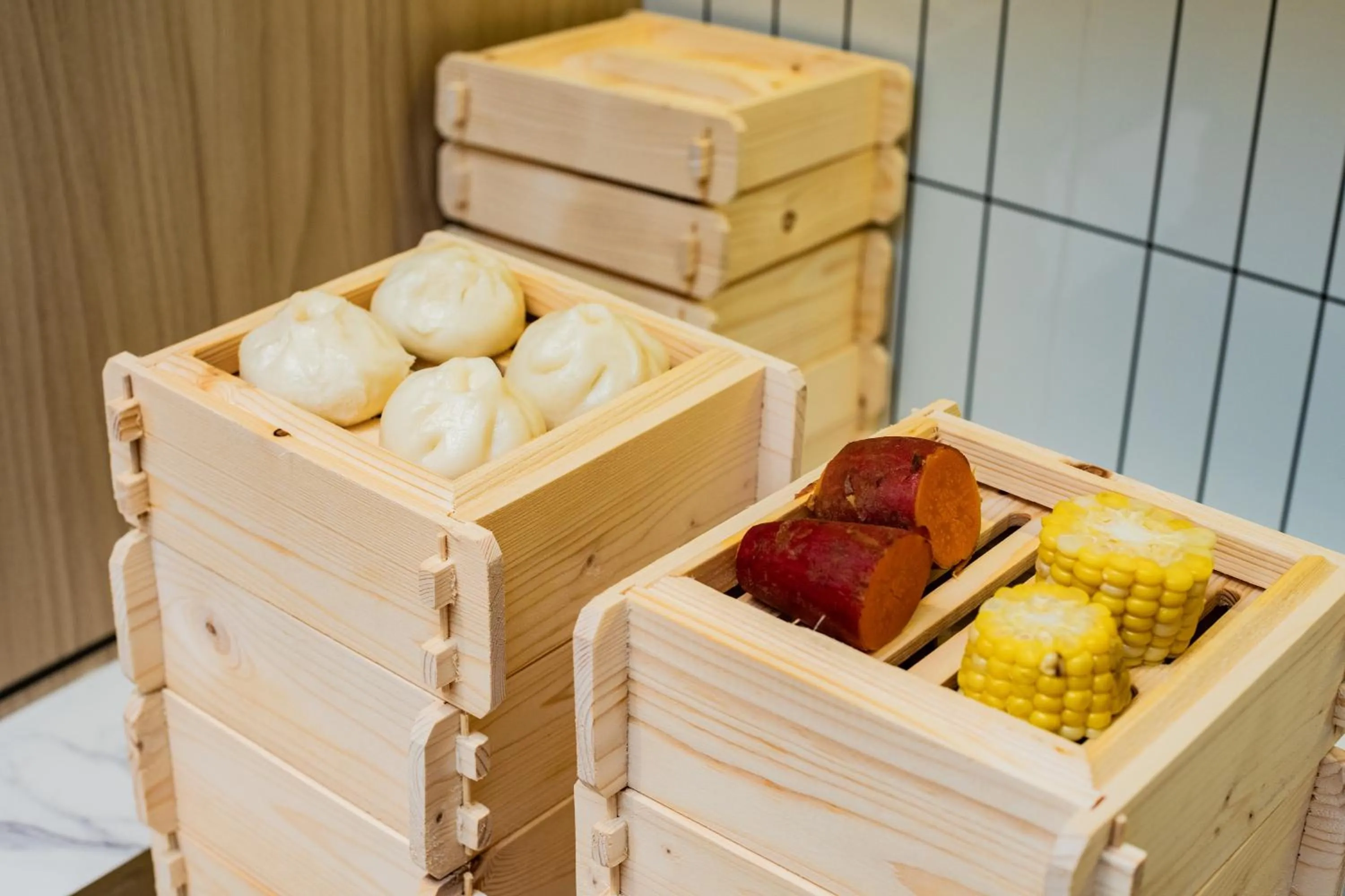 Restaurant/places to eat in Echarm Hotel Xi'an Chanba International Exhibition Center