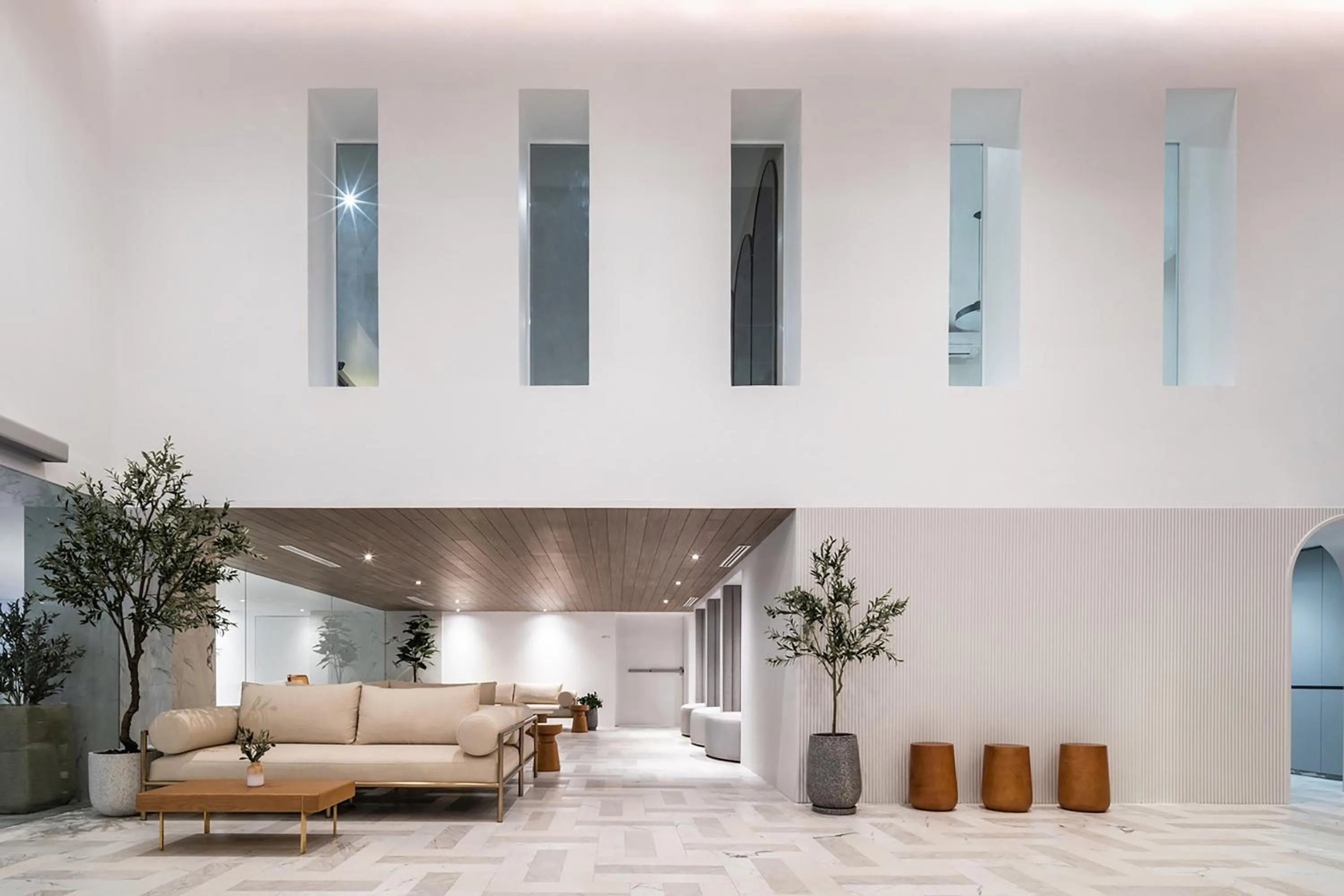 Lobby or reception in Somerset Sukhumvit 71 Bangkok