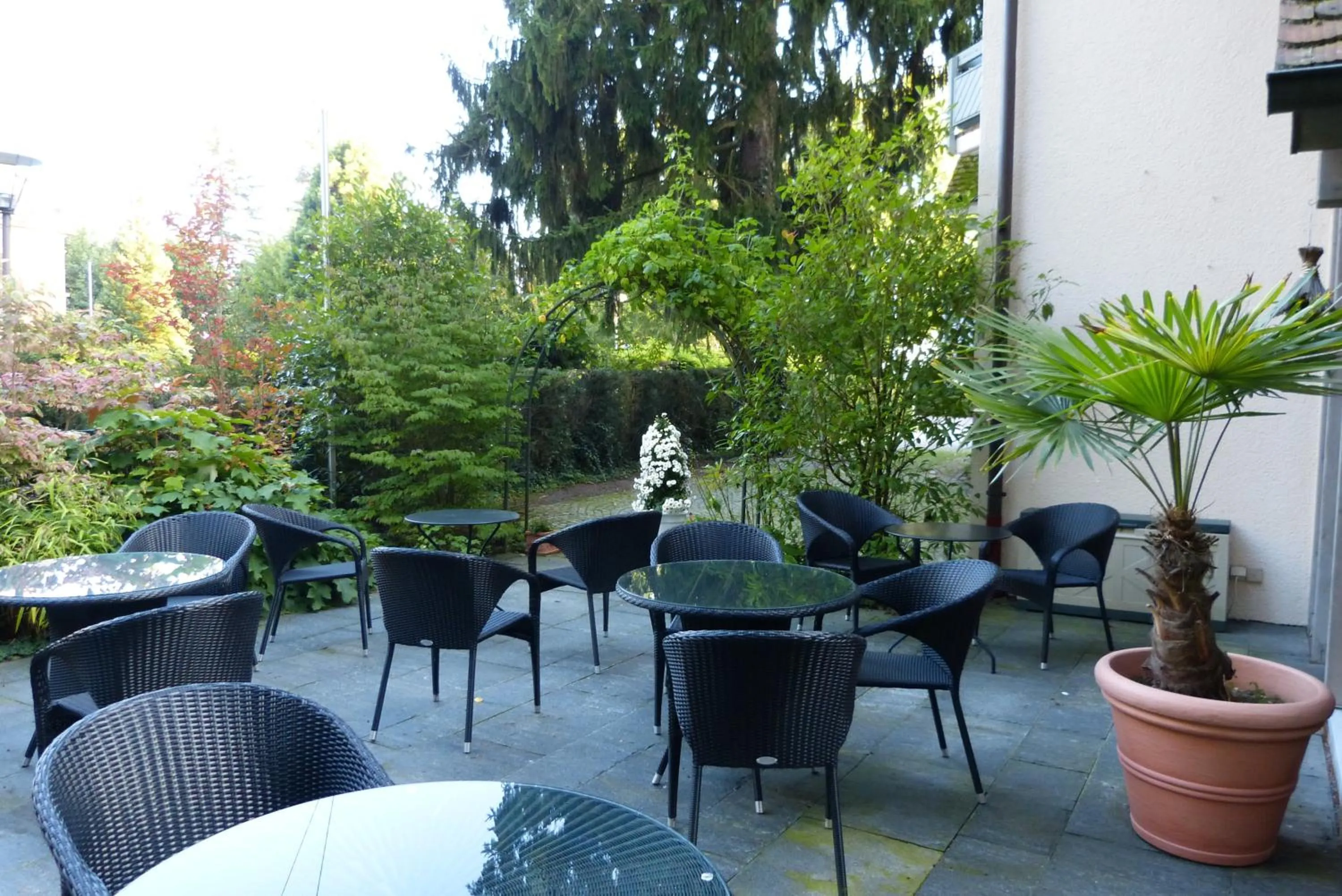 Balcony/Terrace in Hotel Garni Villa Rosengarten
