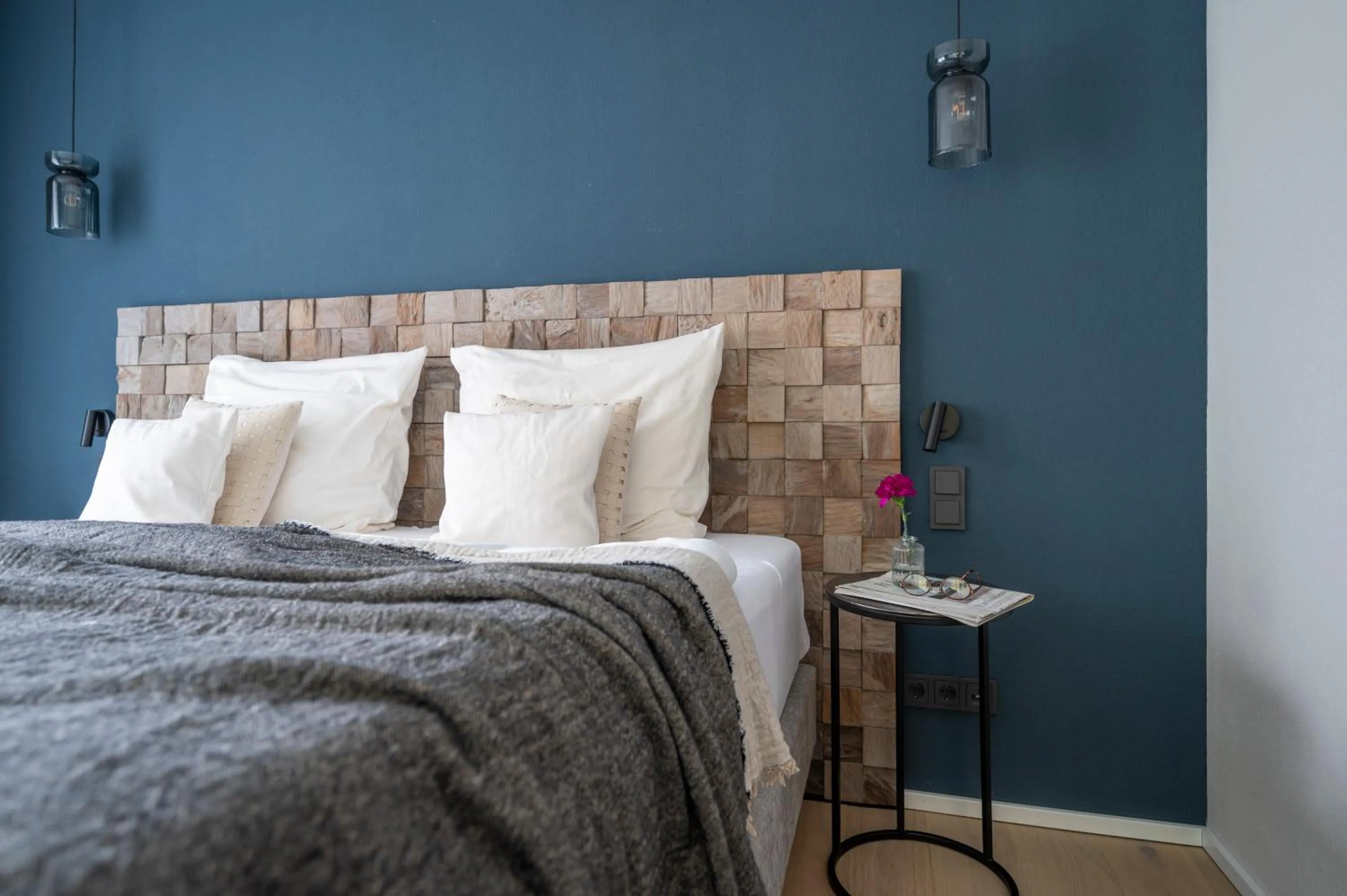 Bed in Hotel Garni Villa Rosengarten