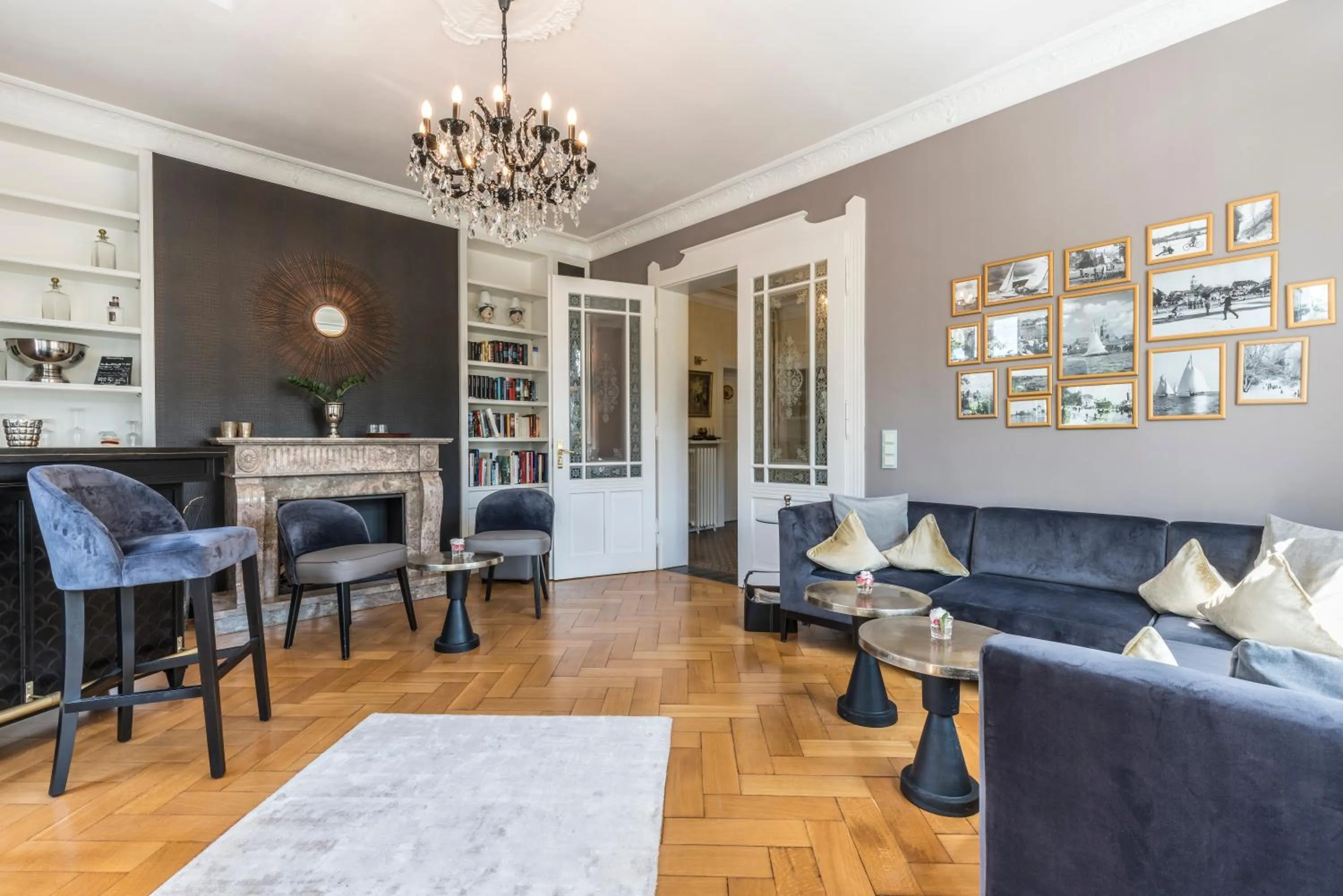 Living room in Hotel Garni Villa Rosengarten