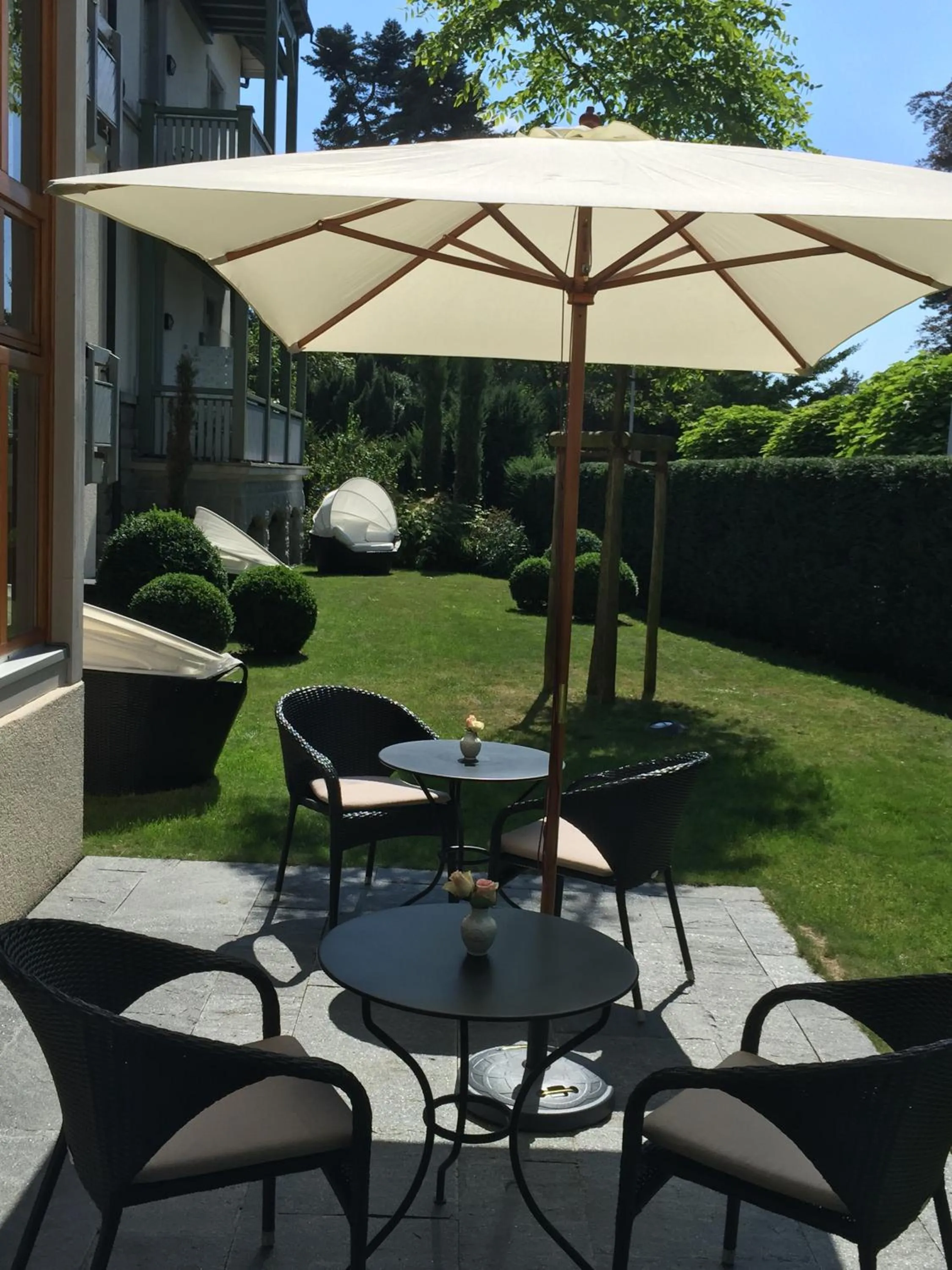 Balcony/Terrace in Hotel Garni Villa Rosengarten