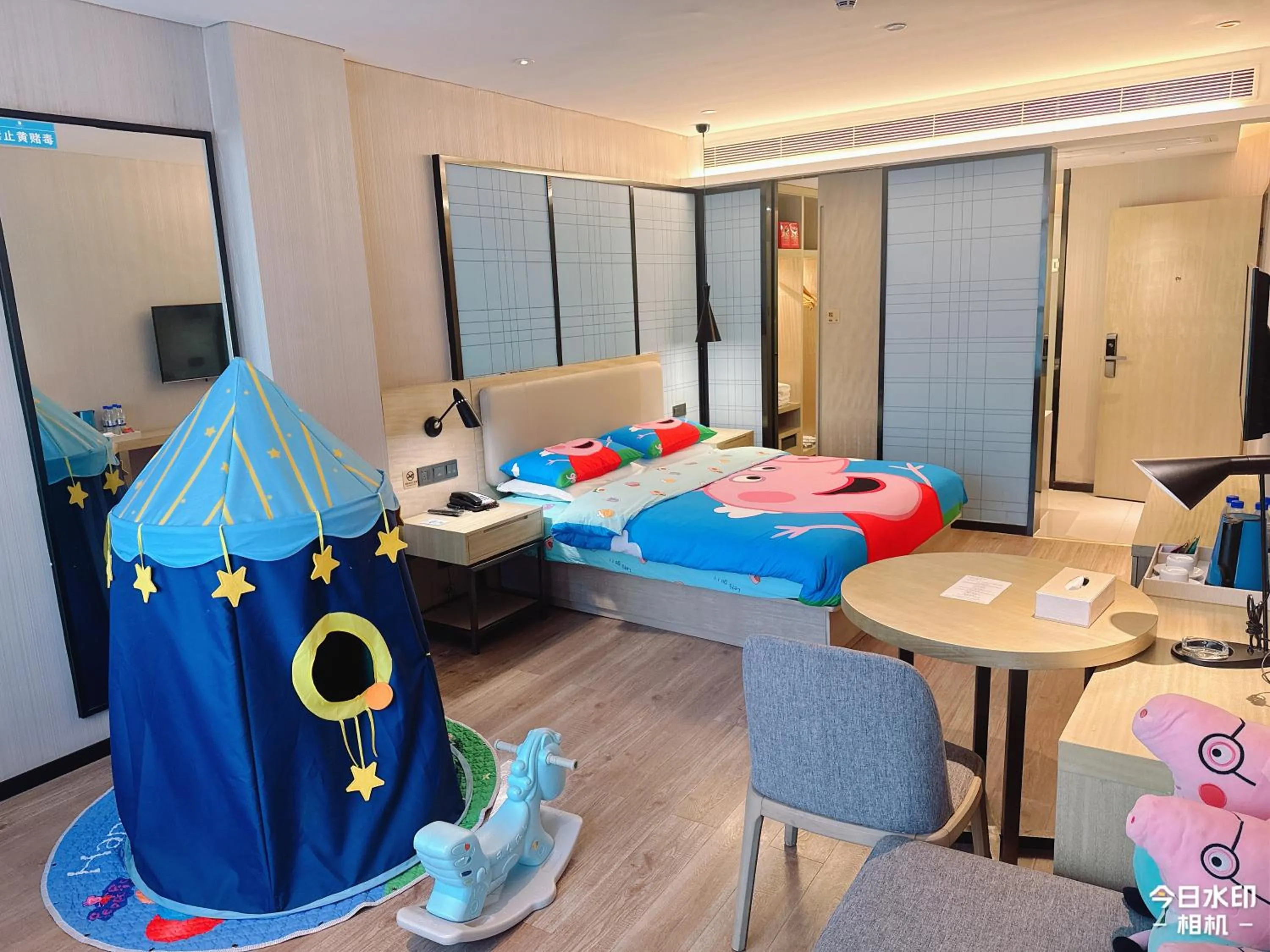 Bed in Echarm Hotel Guiyang Municipal Government Lin Cheng Xi Road Metro Station