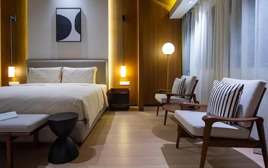 Bedroom, Bed in Xishang Yunjian Holiday Hotel