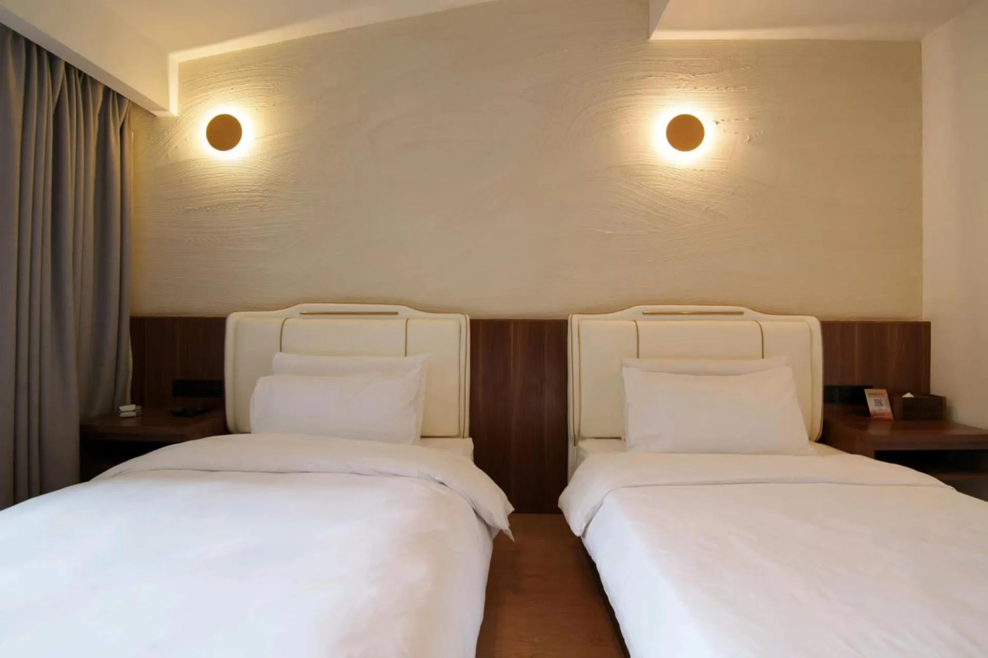 Bed in Xishang Yunjian Holiday Hotel