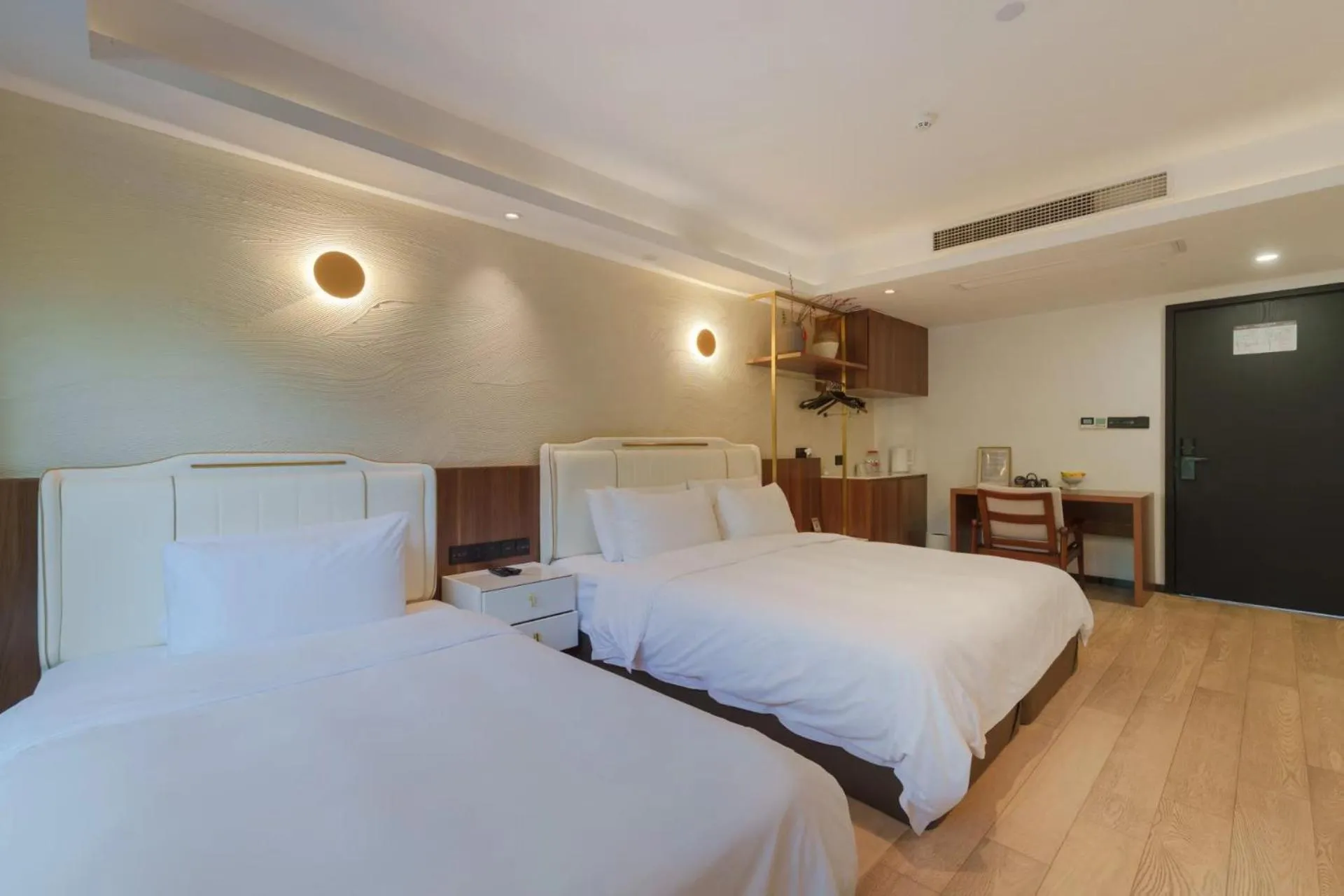 Bed in Xishang Yunjian Holiday Hotel