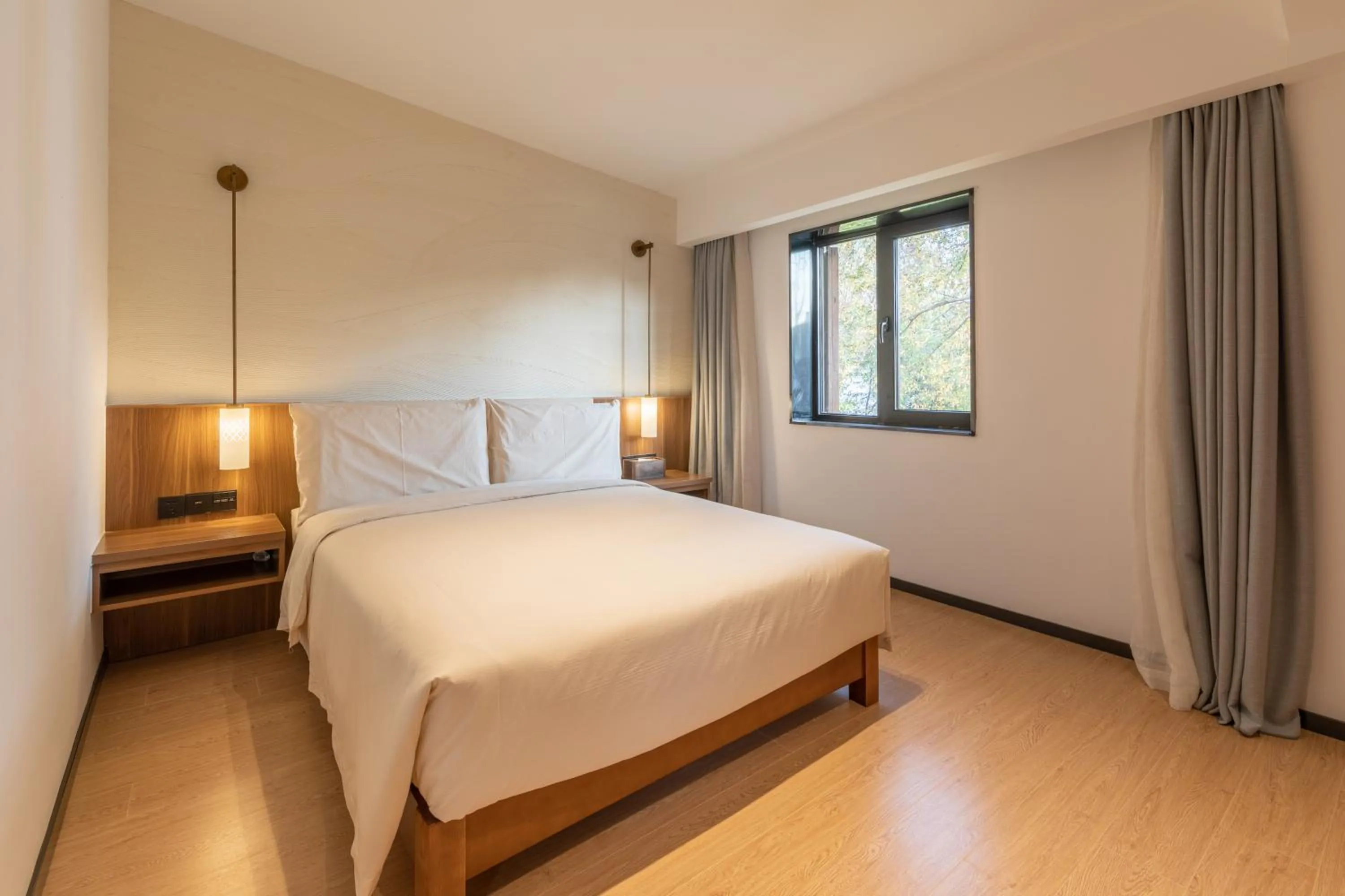 Photo of the whole room, Bed in Xishang Yunjian Holiday Hotel