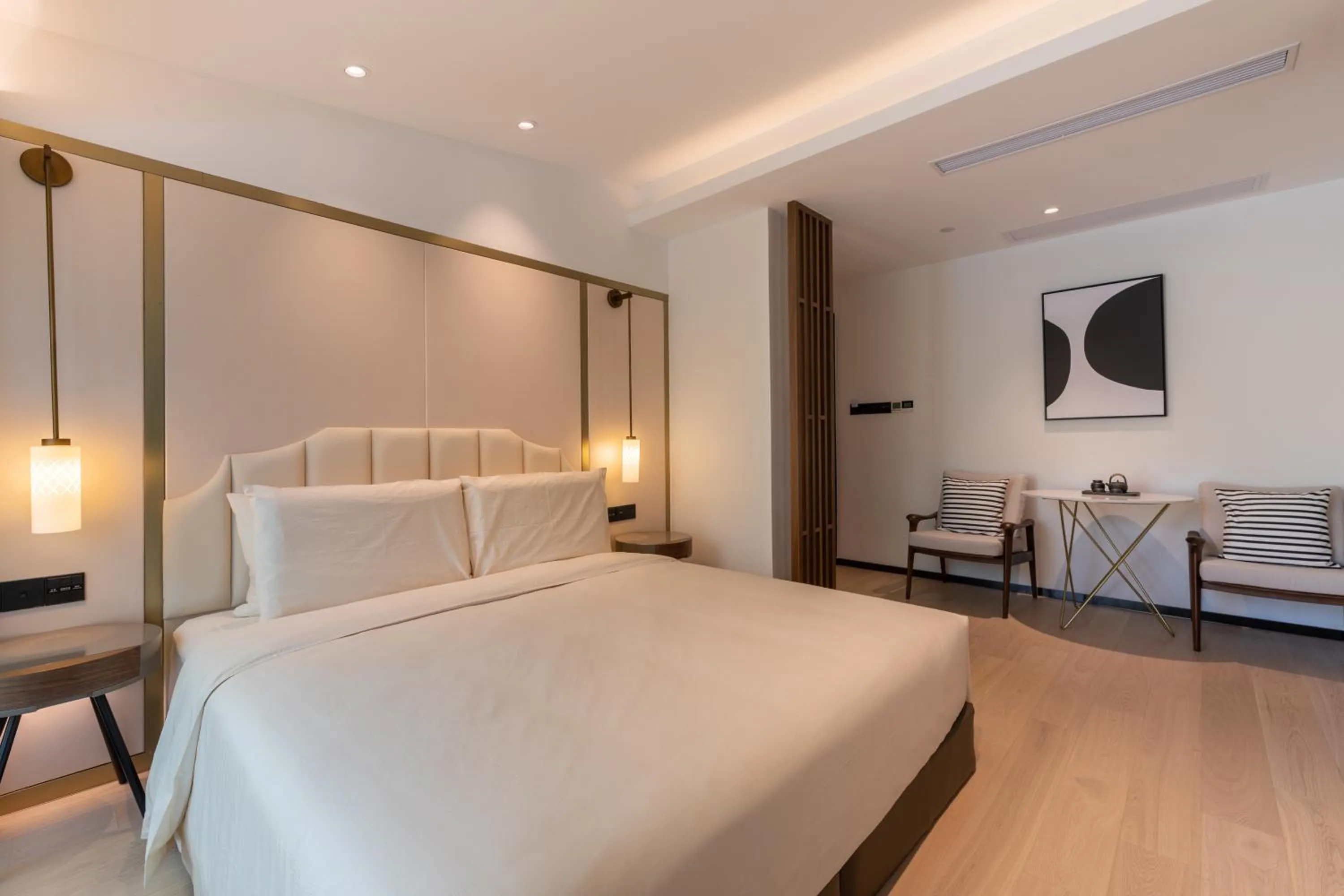 Photo of the whole room, Bed in Xishang Yunjian Holiday Hotel