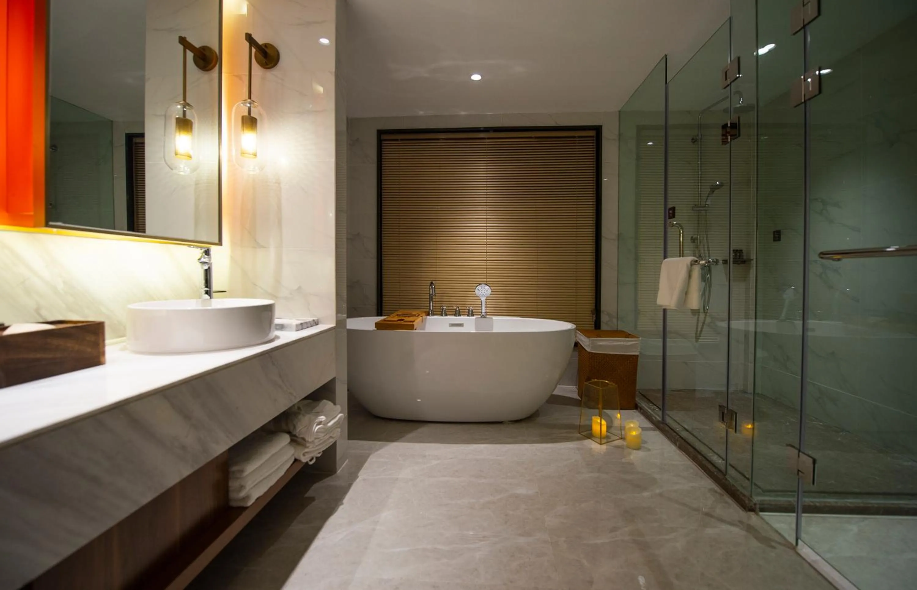 Bathroom in Xishang Yunjian Holiday Hotel