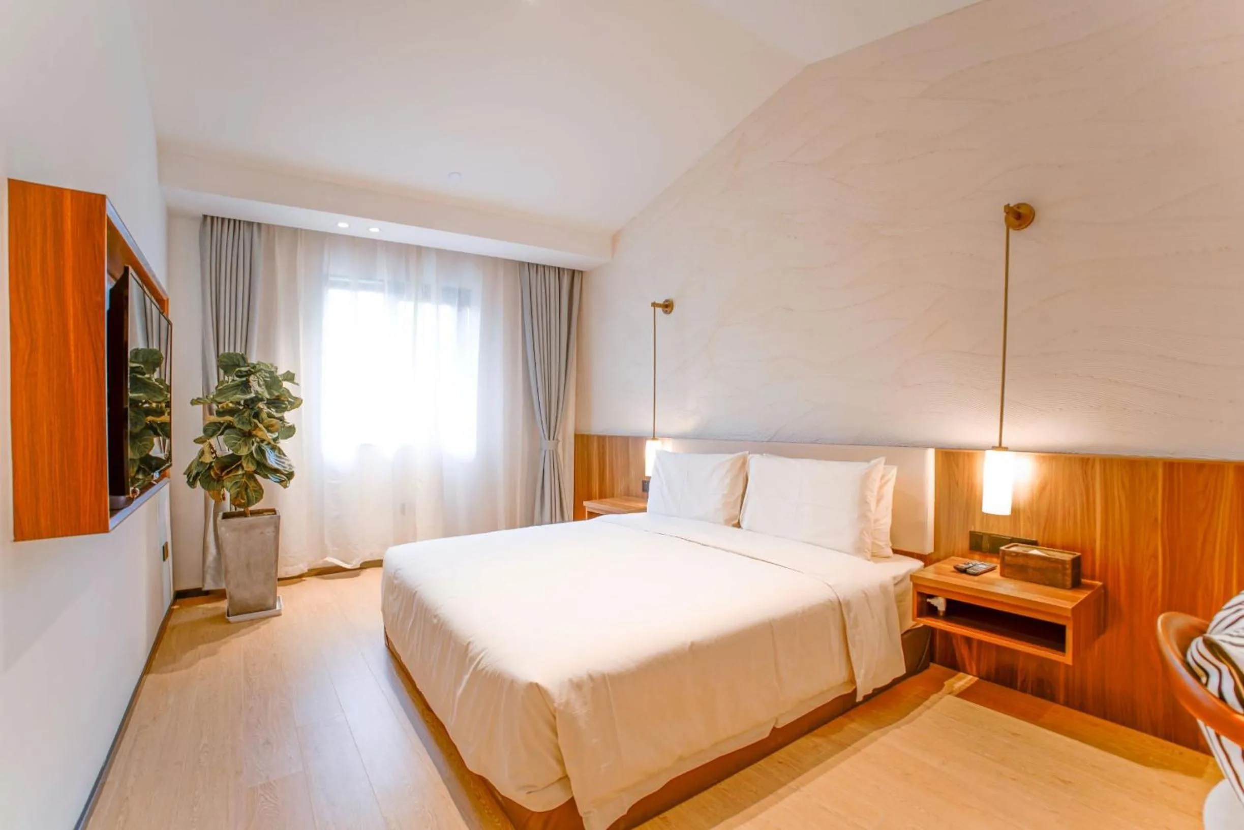 Photo of the whole room, Bed in Xishang Yunjian Holiday Hotel