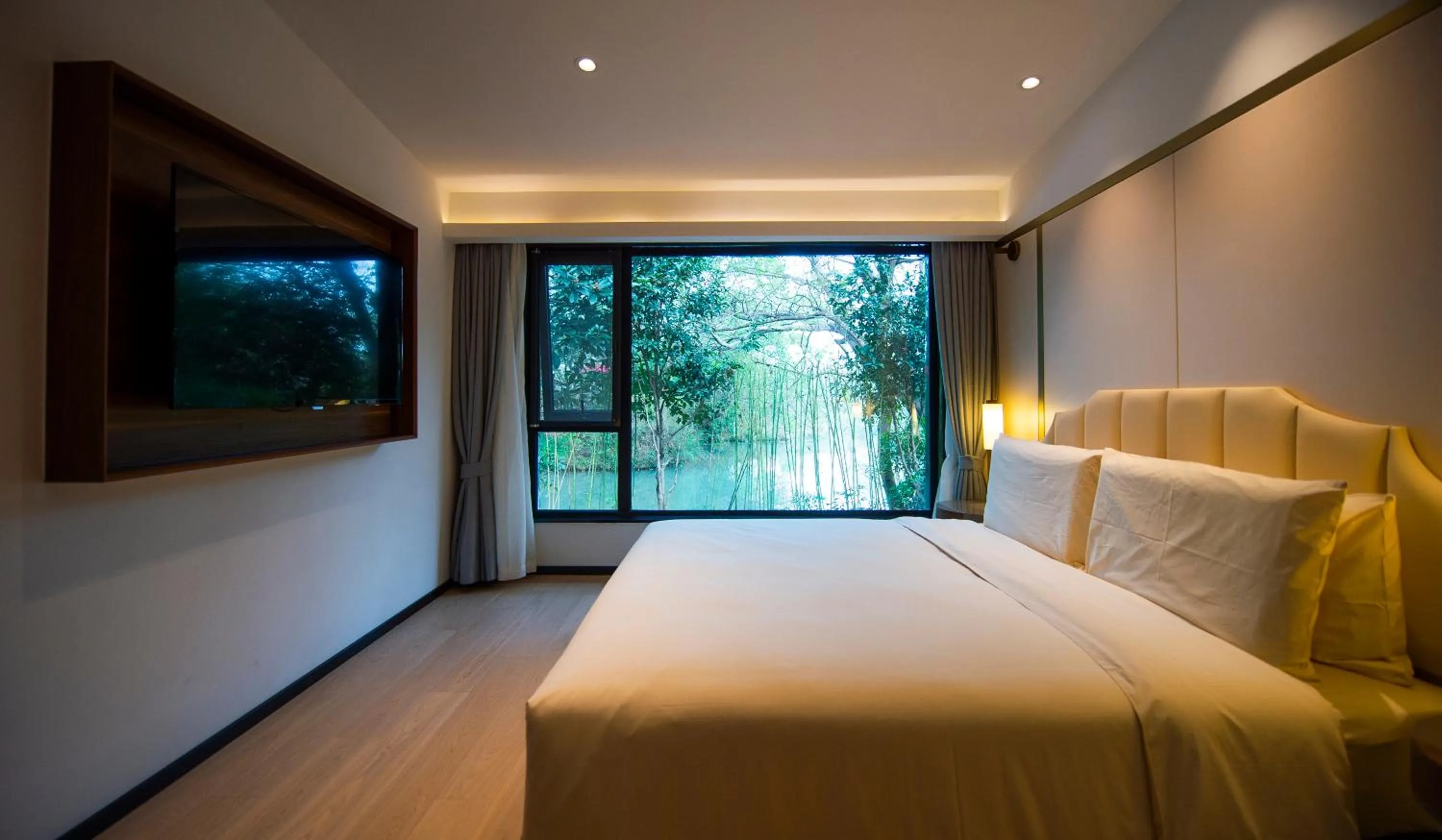 Bedroom, Bed in Xishang Yunjian Holiday Hotel
