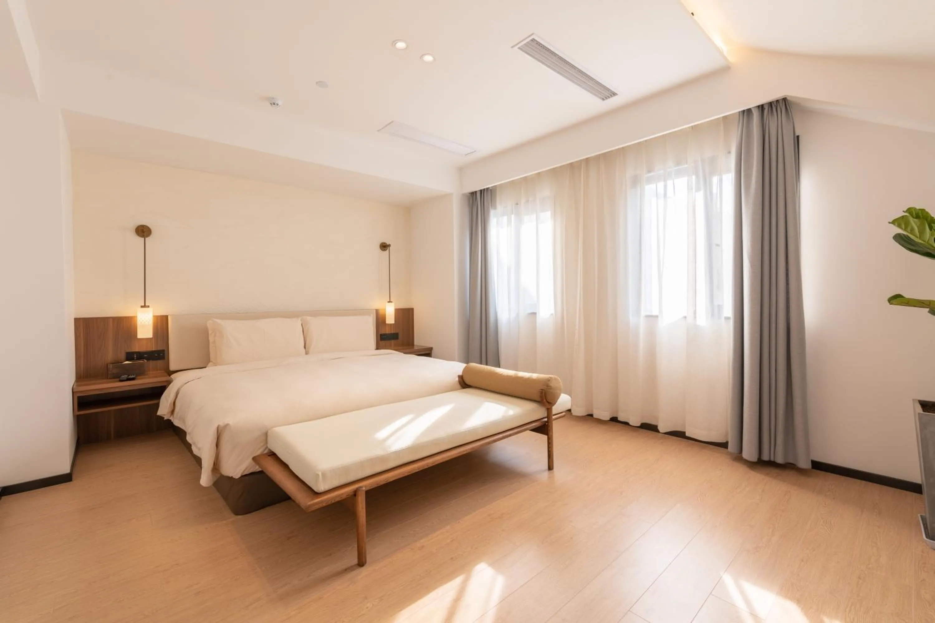 Photo of the whole room, Bed in Xishang Yunjian Holiday Hotel