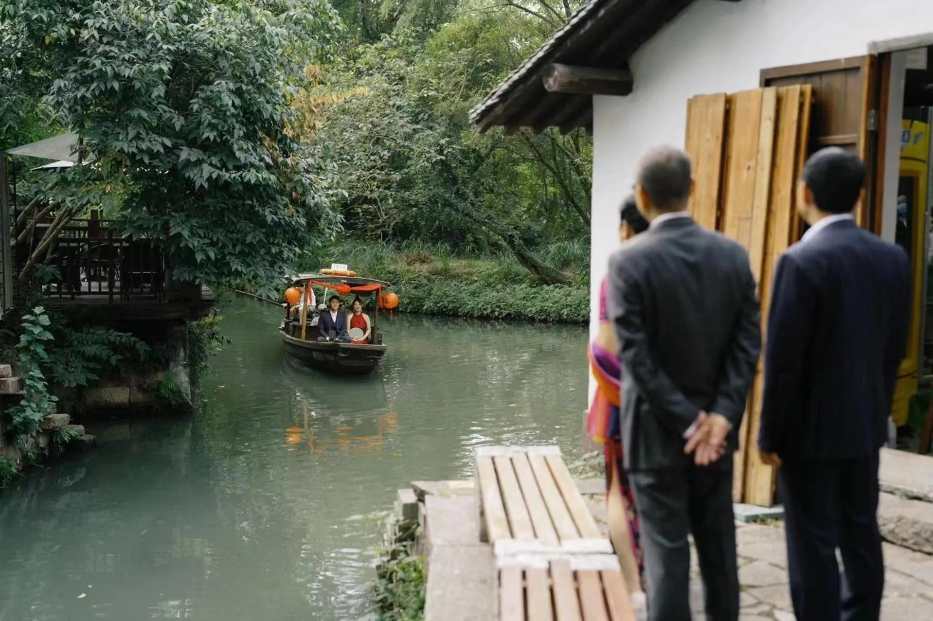 River view in Xishang Yunjian Holiday Hotel
