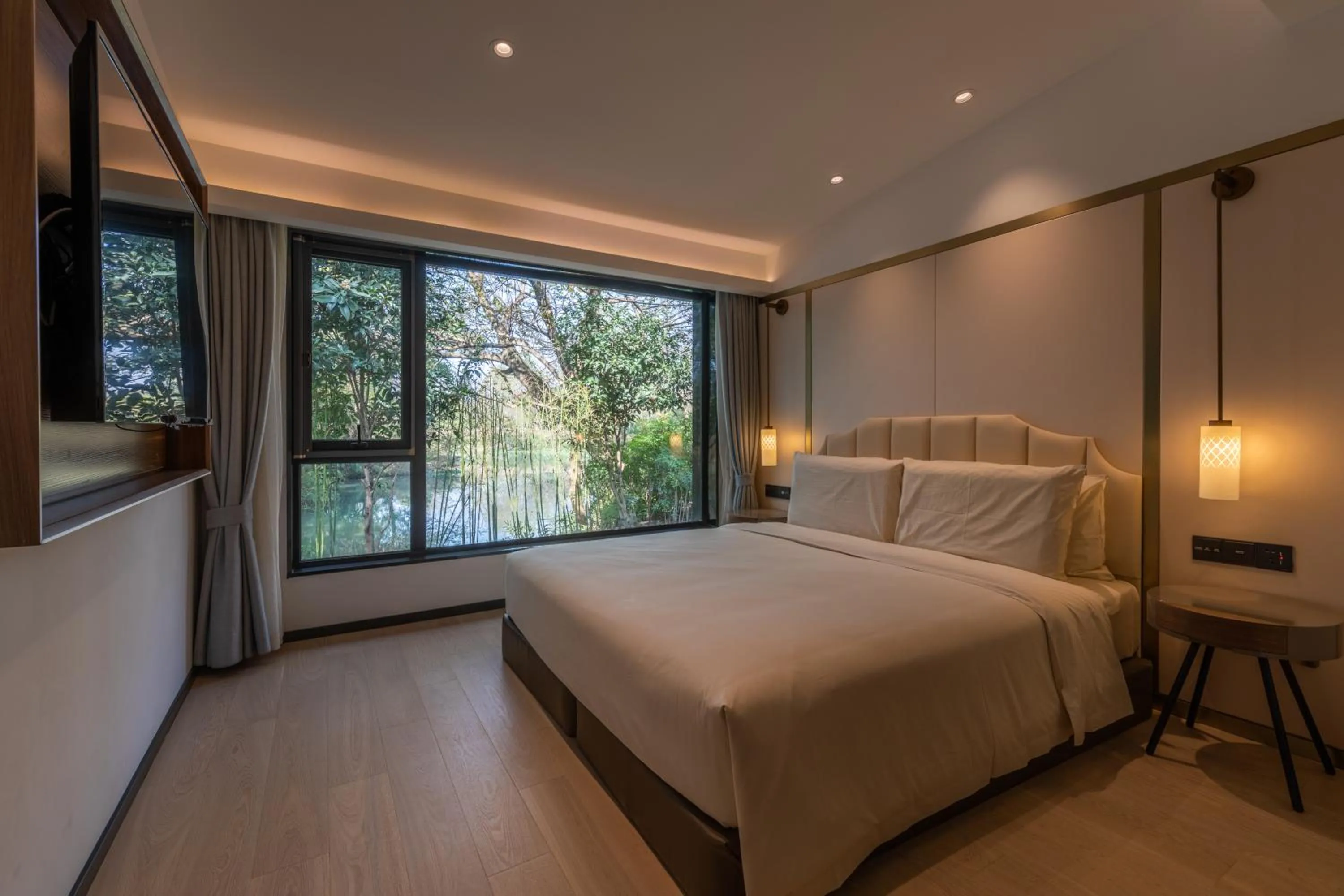Bedroom, Bed in Xishang Yunjian Holiday Hotel