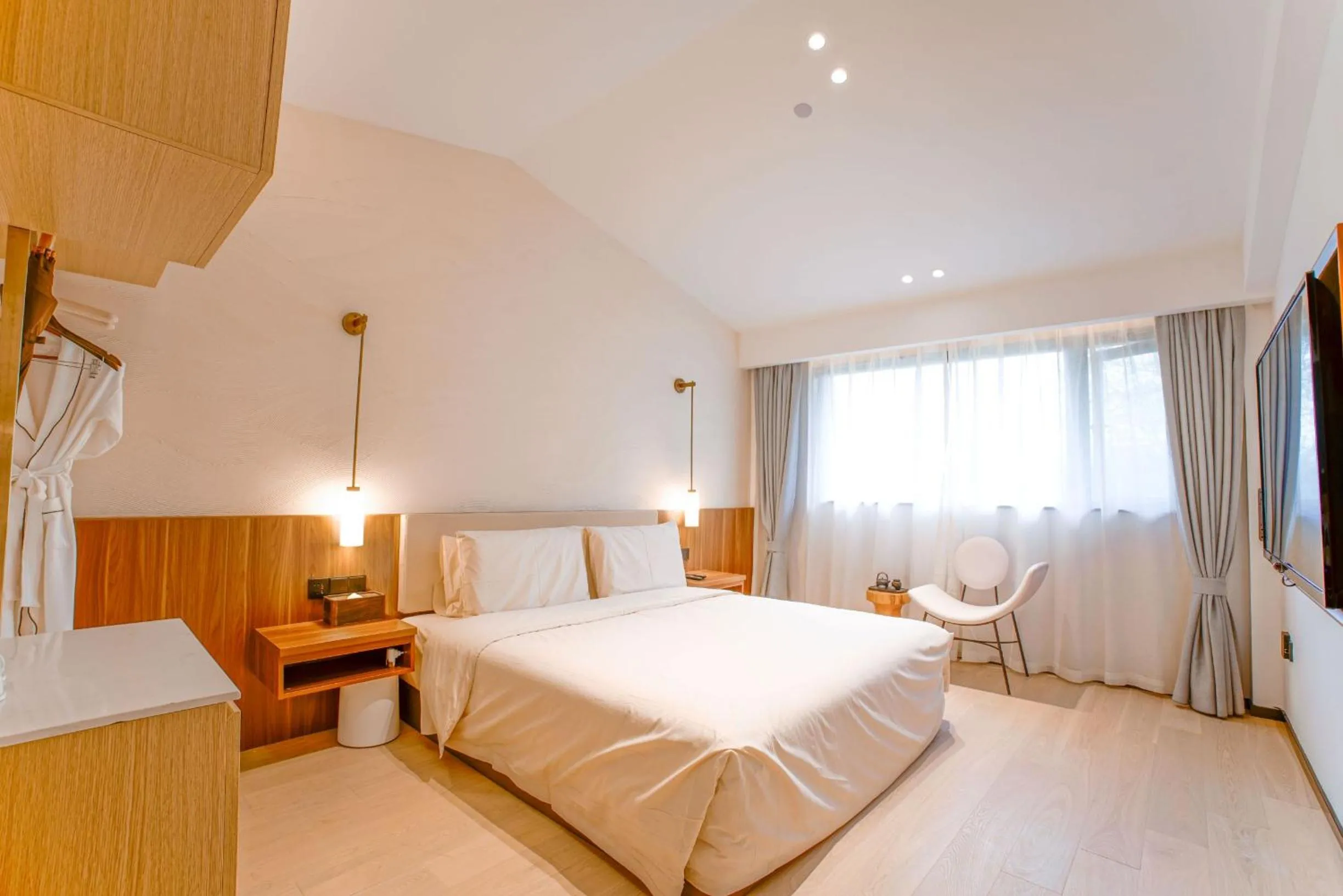 Photo of the whole room, Bed in Xishang Yunjian Holiday Hotel