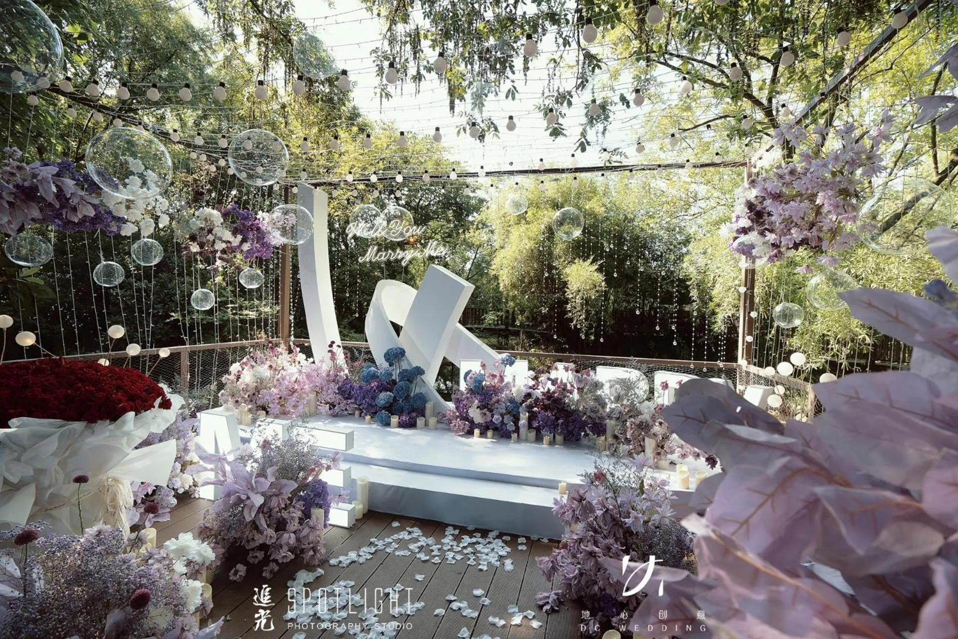 Garden view in Xishang Yunjian Holiday Hotel
