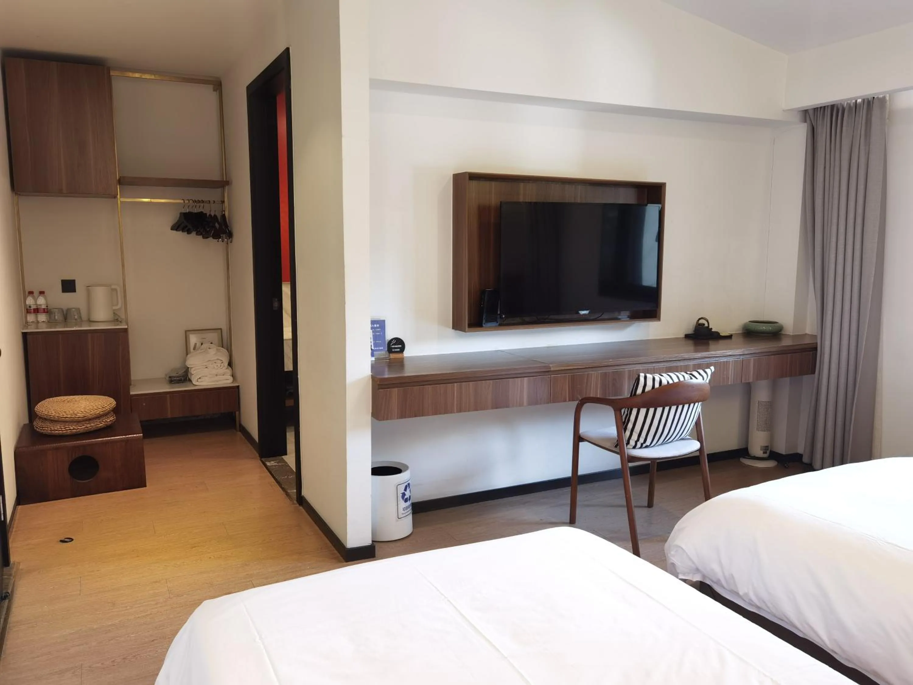Bed in Xishang Yunjian Holiday Hotel