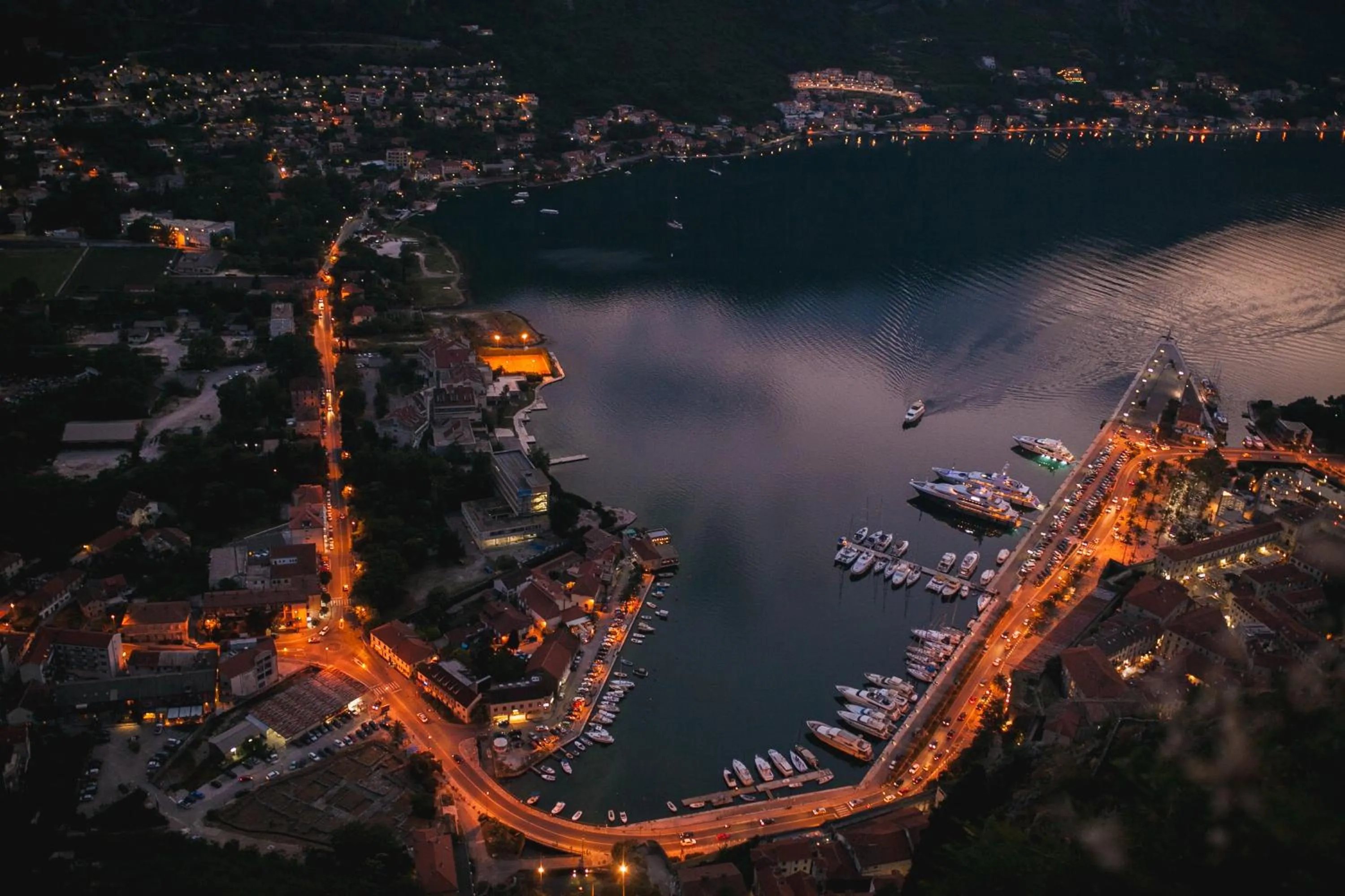 Bird's eye view in Apartments Bajkovic