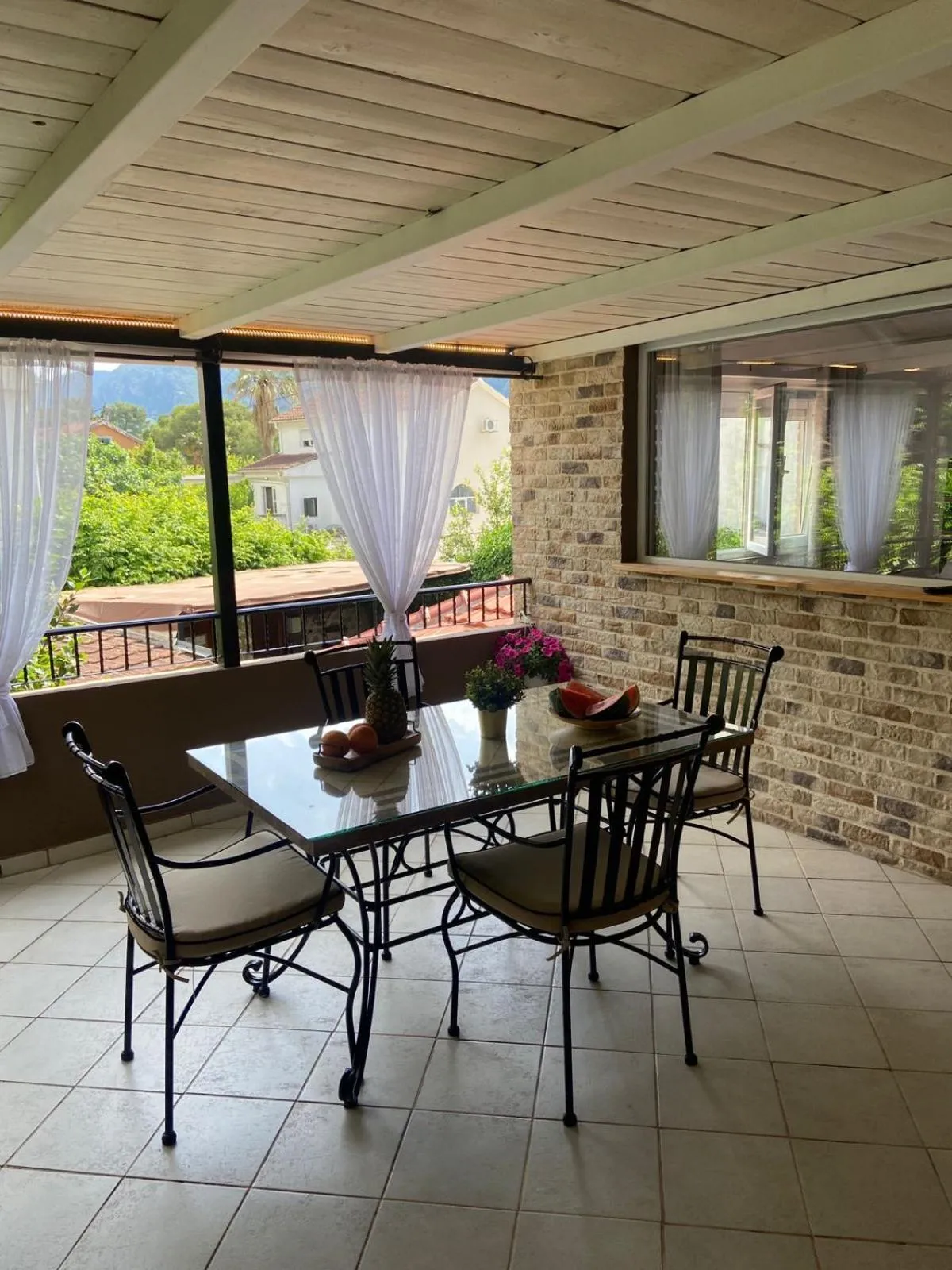 Balcony/Terrace in Apartments Bajkovic