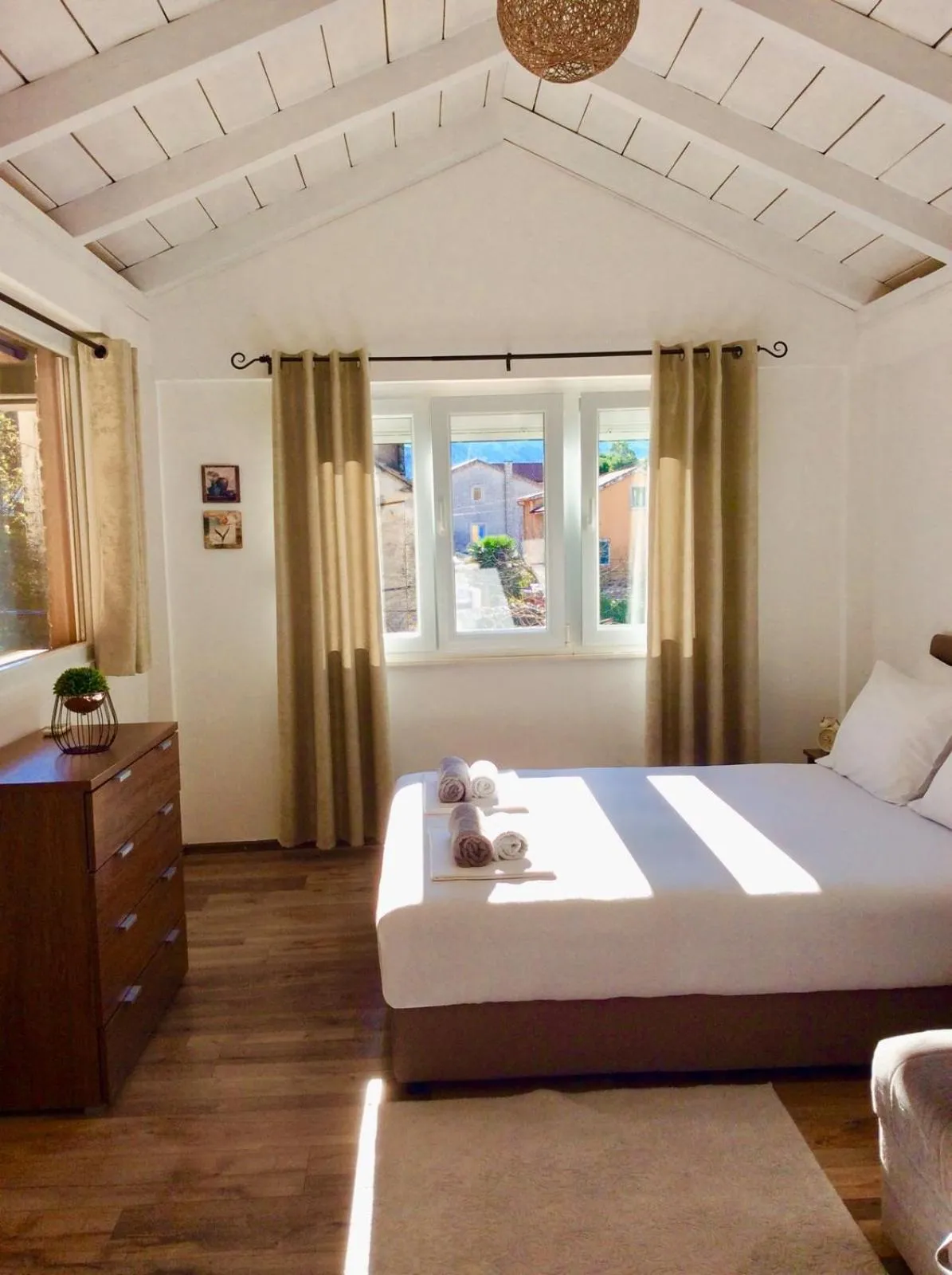 Bedroom, Bed in Apartments Bajkovic