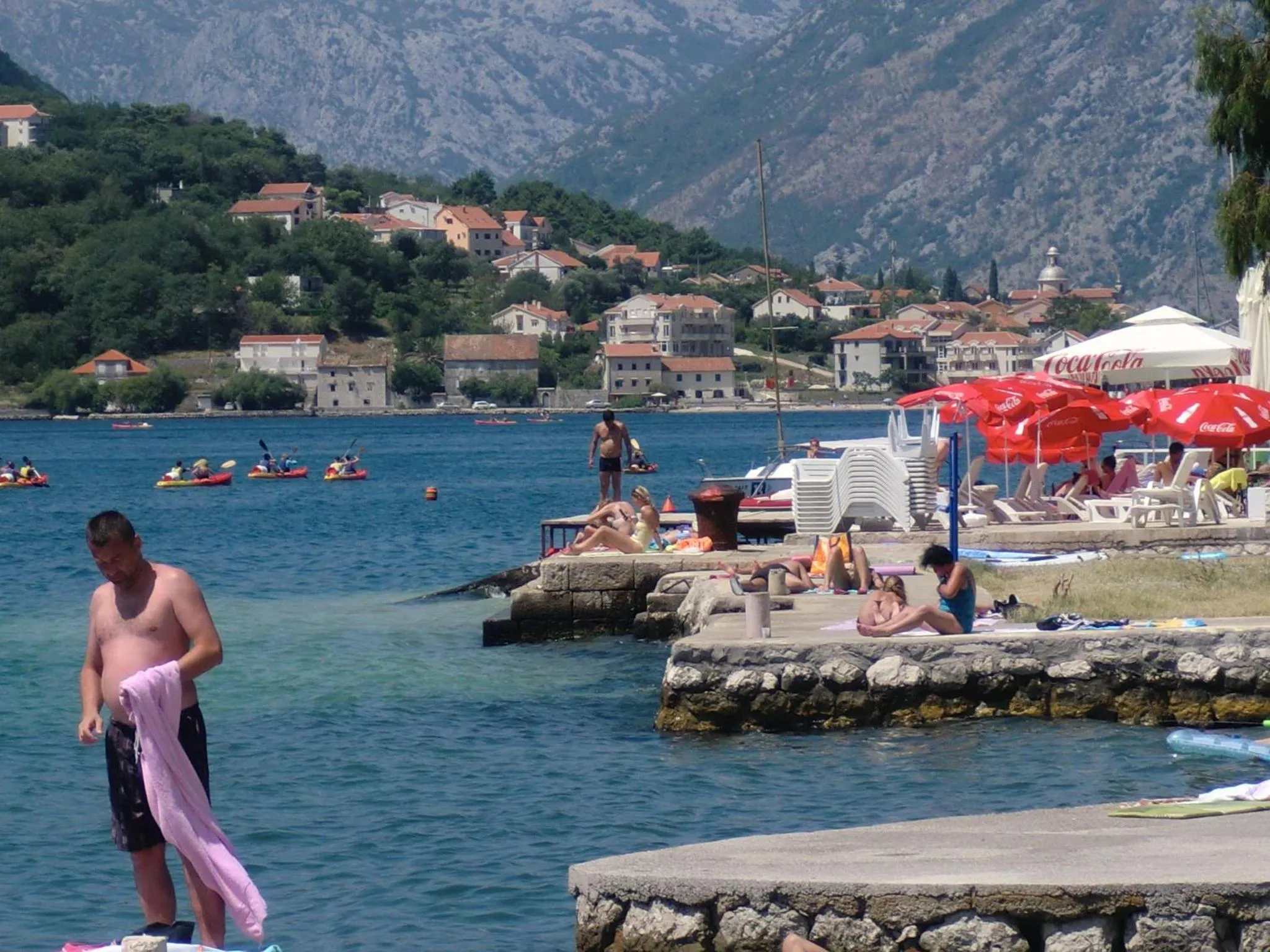 Beach in Apartments Bajkovic