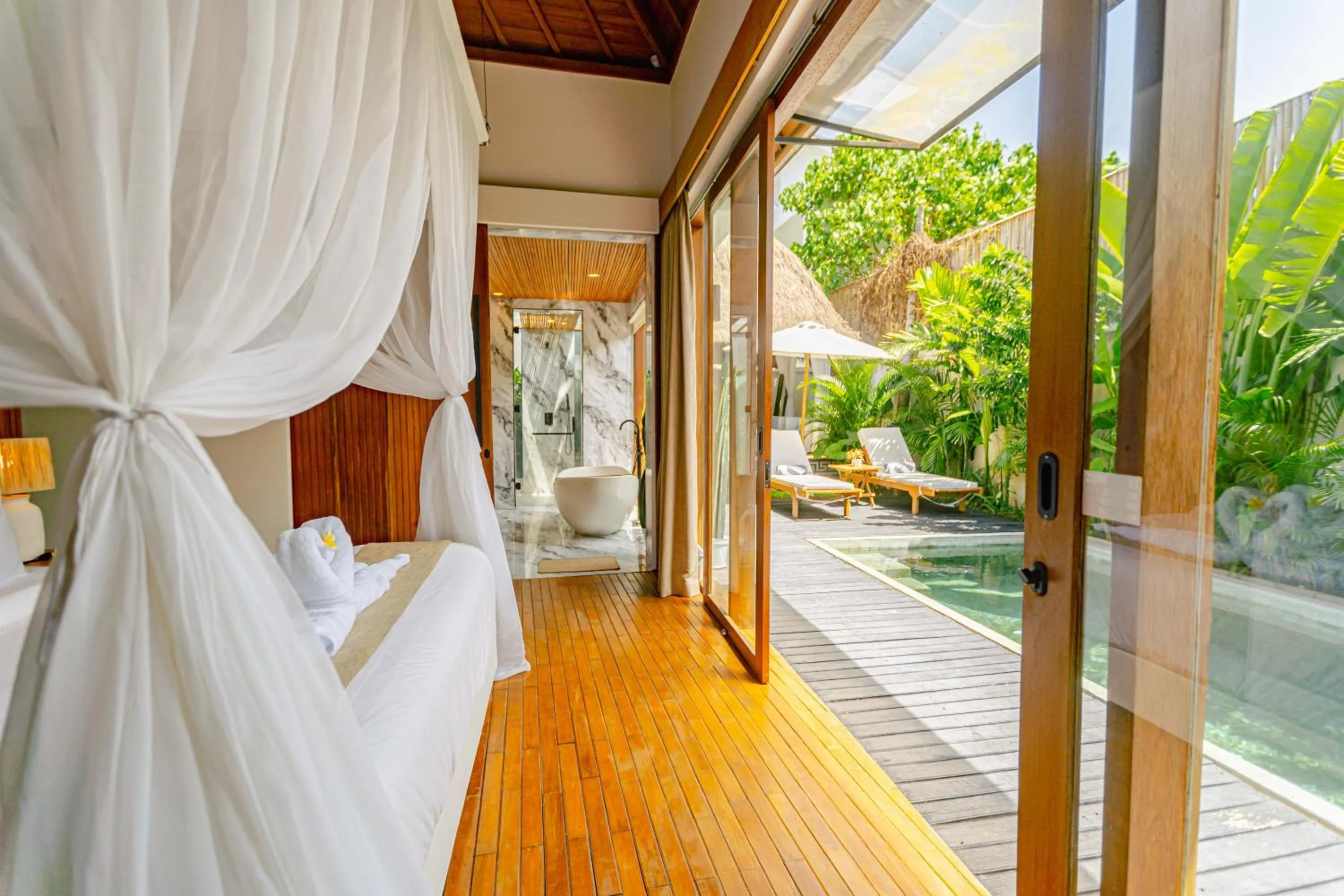 Patio in Mya Harmony Villas Seminyak