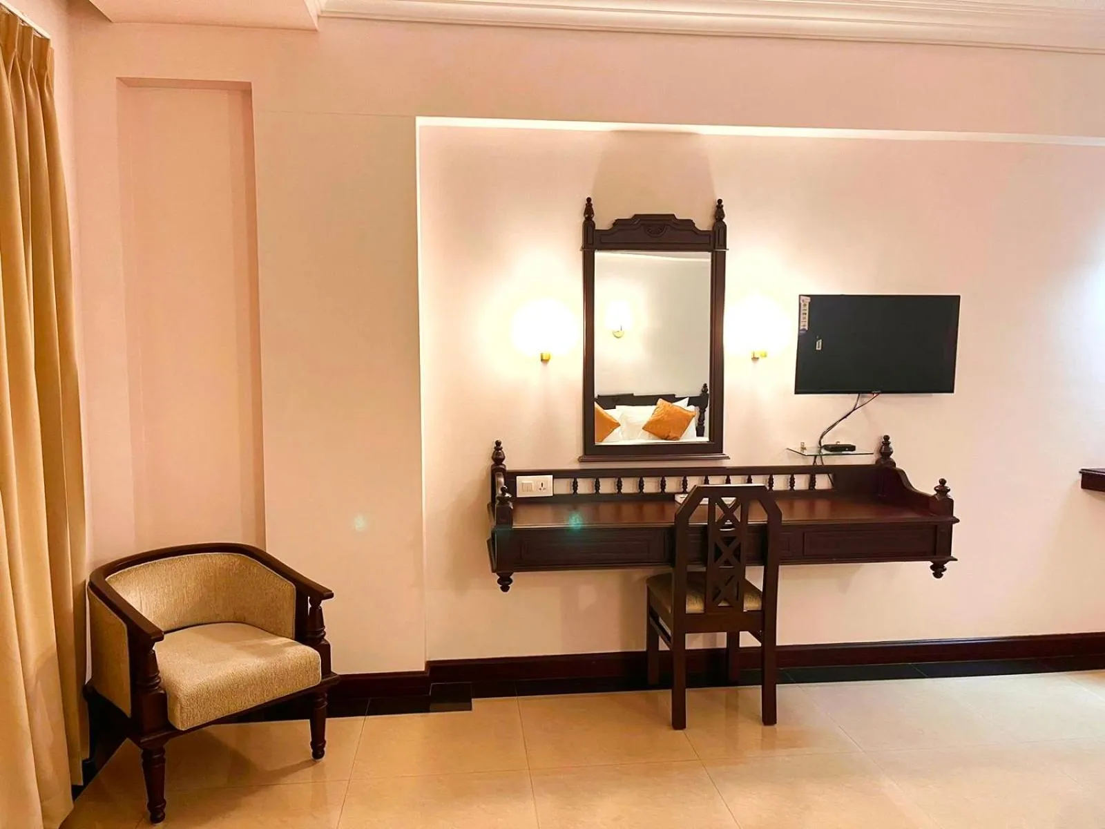 Seating area in Hyson heritage calicut