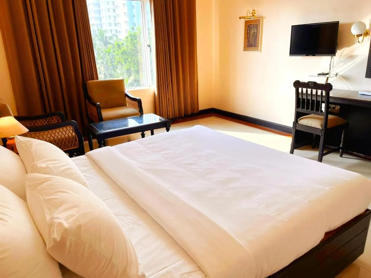 Bed in Hyson heritage calicut