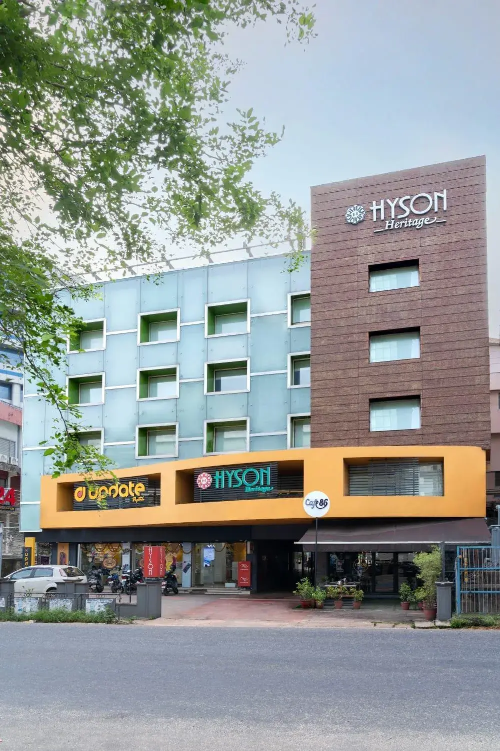 Property building in Hyson heritage calicut Property building in Hyson heritage calicut