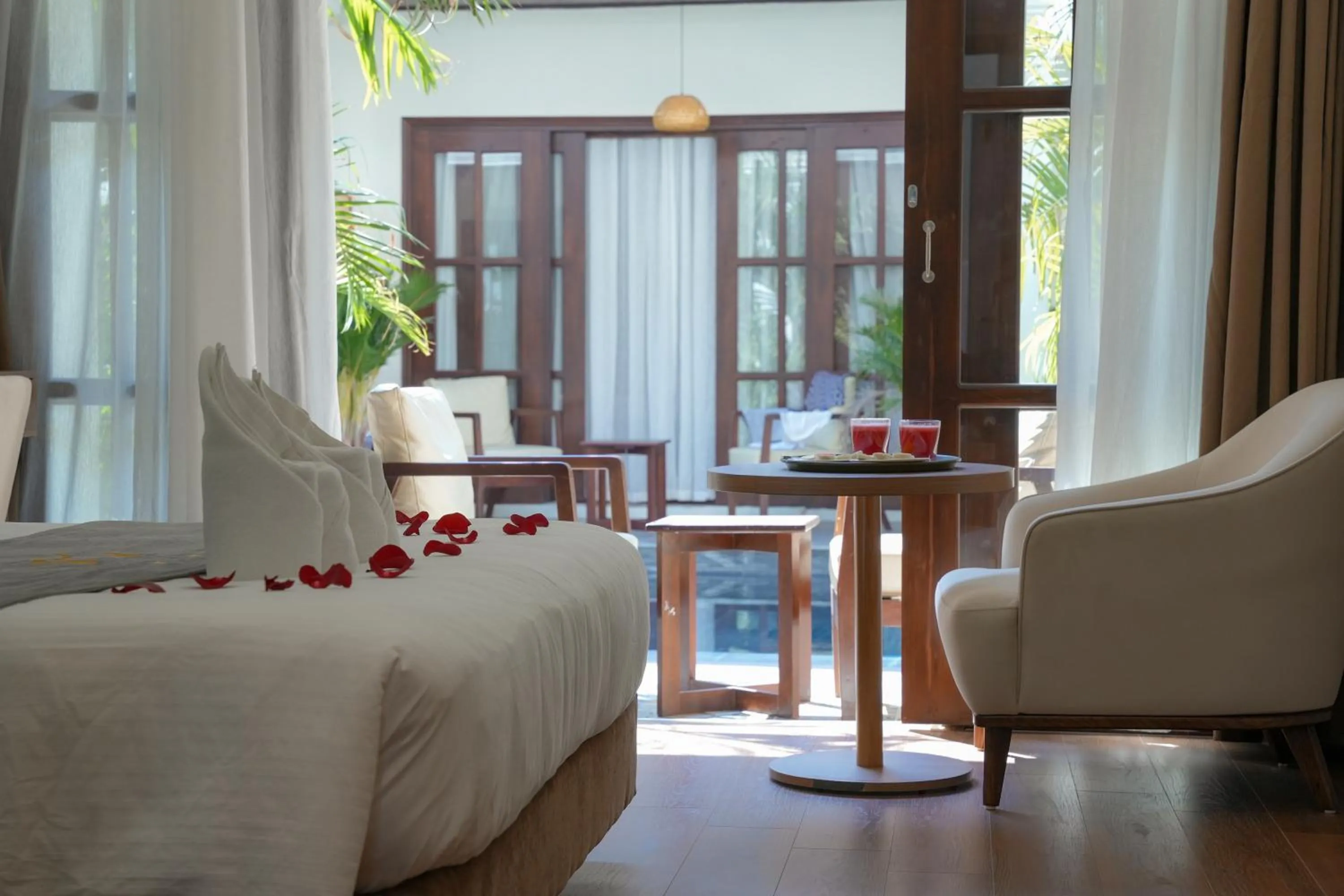 Bed in The Secret Luang Prabang