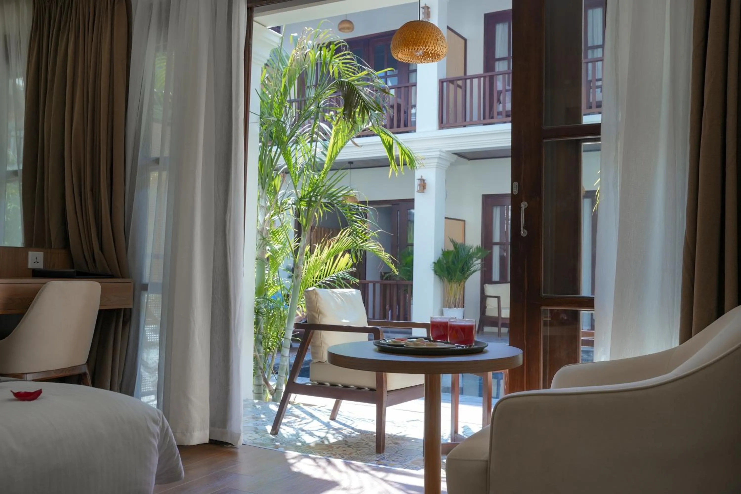 Bed in The Secret Luang Prabang